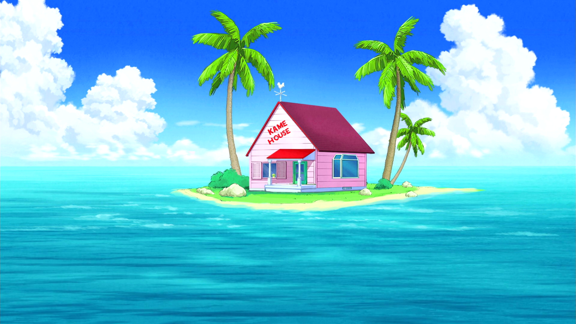 1920x1080 Kame House, Desktop