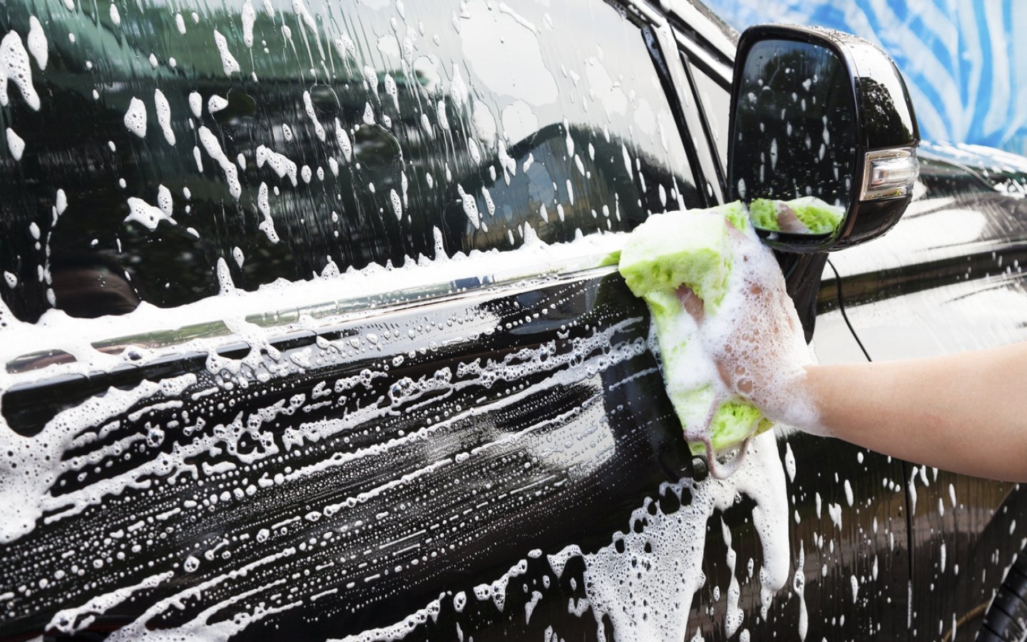 1440x900 Car Washing Wallpaper HD, Desktop