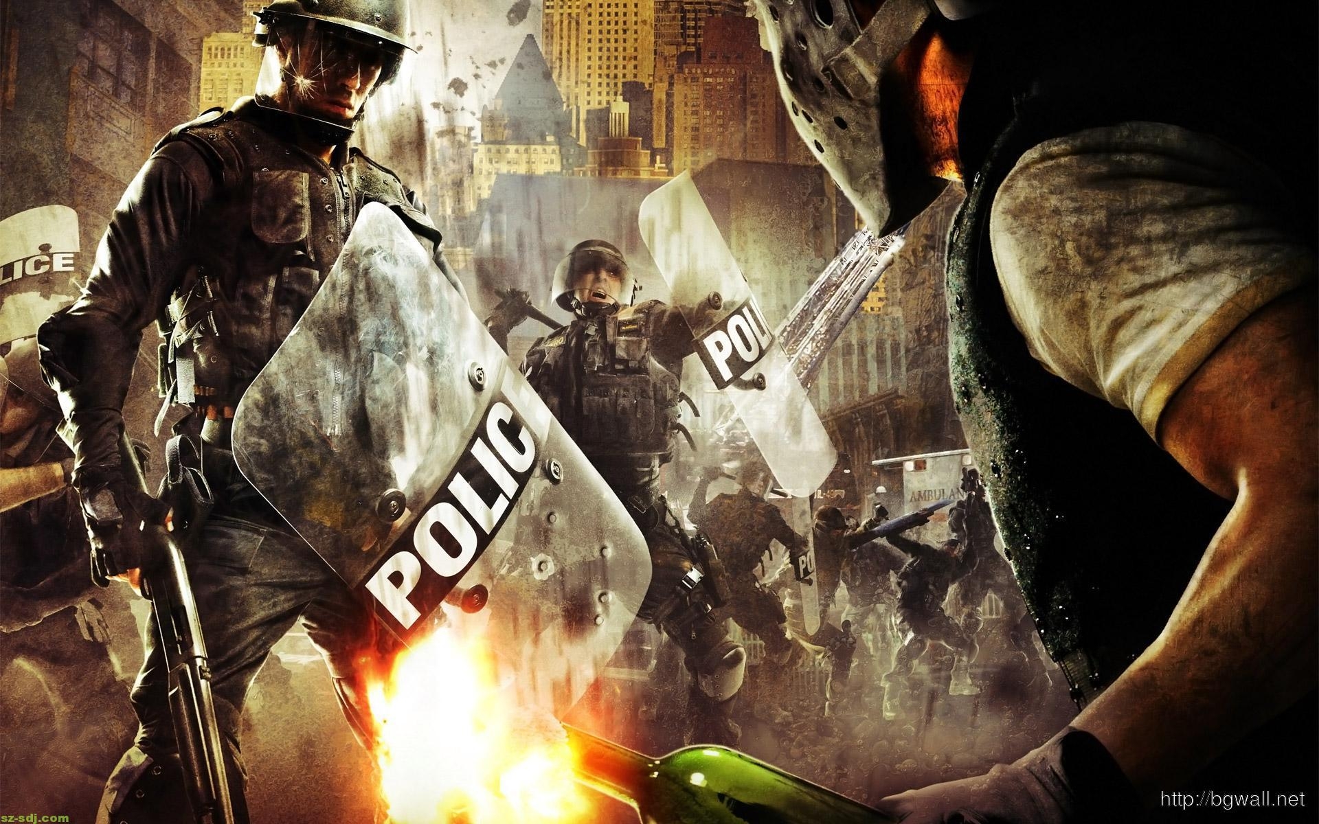 1920x1200 Police War Everyone's Battle, Desktop