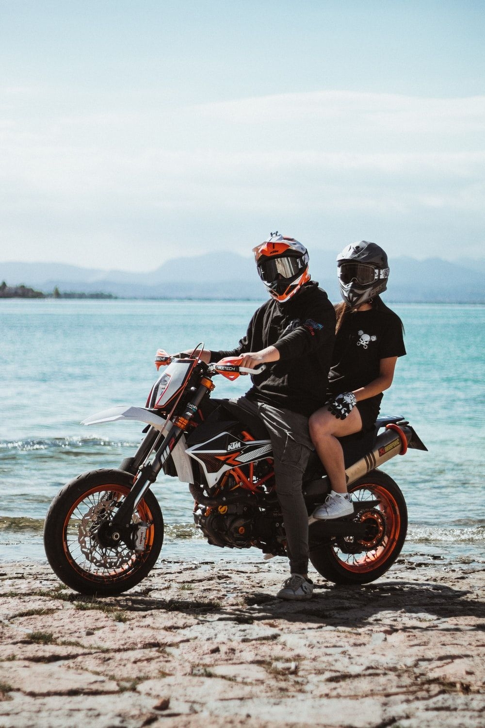 1000x1500 Couple Biker Picture. Download Free Image, Phone