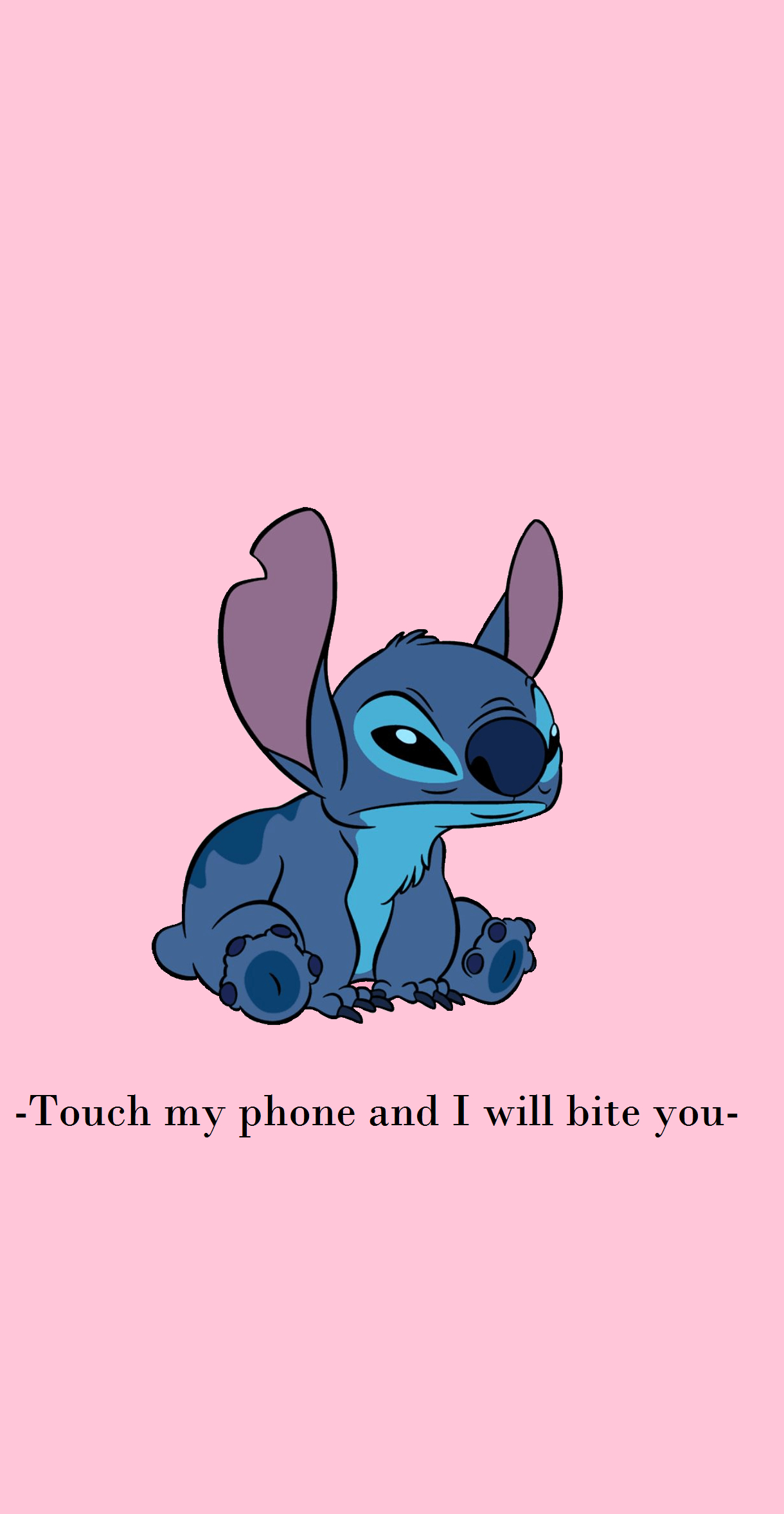 1220x2360 Aesthetic Stitch Cartoon Wallpaper, Phone