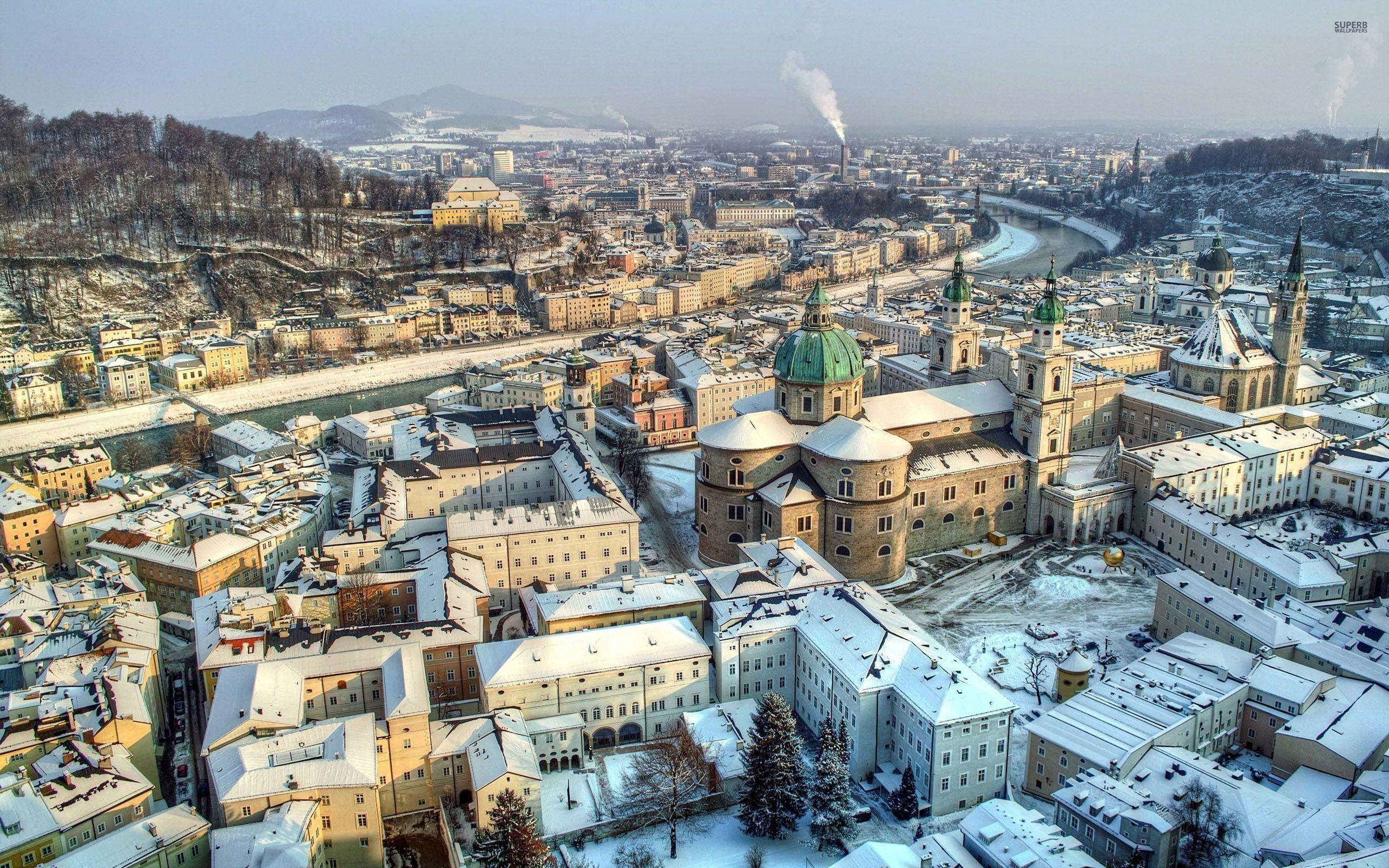 2560x1600 Winter In Salzburg, Desktop