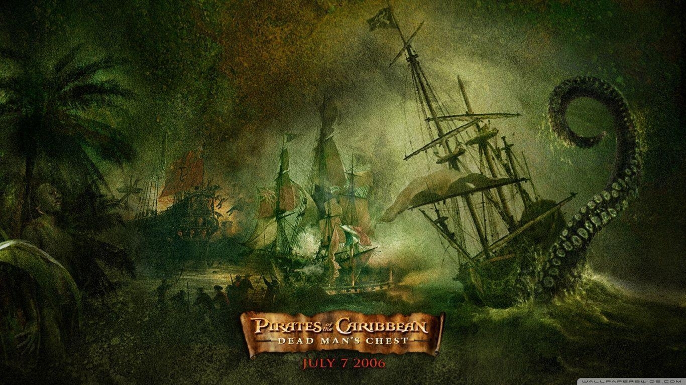 1370x770 Dead Man&;s Chest Pirates Of The Caribbean HD desktop wallpaper, Desktop