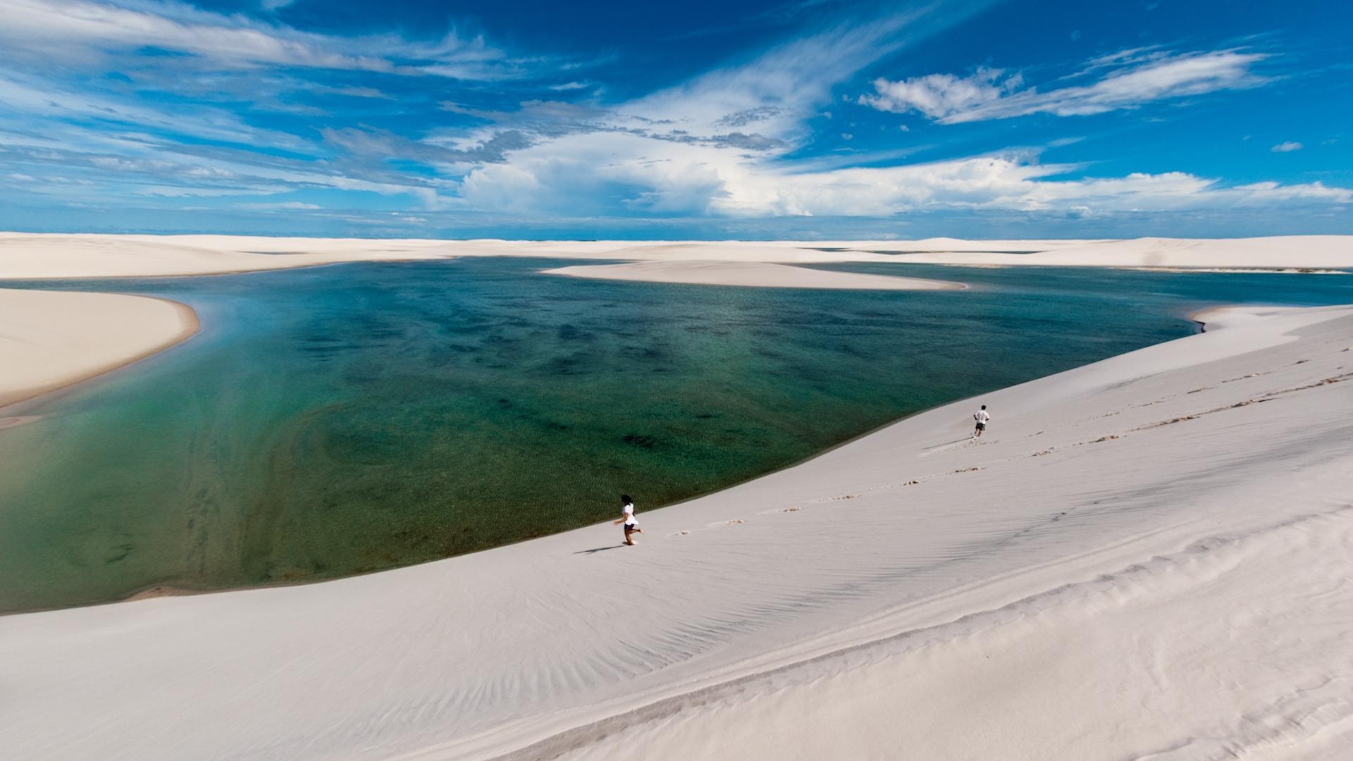 1920x1080 Parque Nacional dos Lençóis Maranhenses travel, Desktop