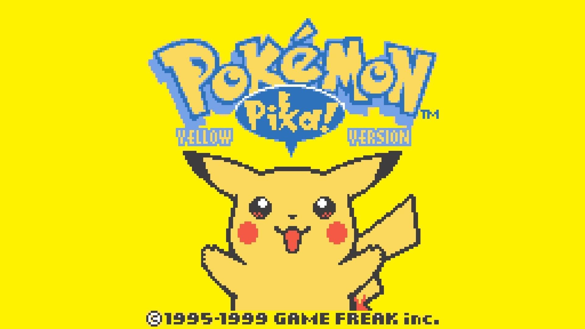 1920x1080 Pokemon Yellow Wallpaper, Desktop