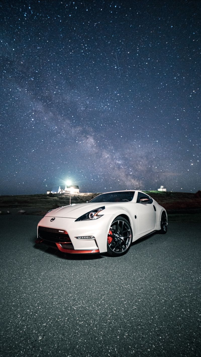 800x1420 Download Wallpaper  Nissan 350z, Nissan, Sports Car, Car, Starry Sky Iphone Se 5s 5c 5 For Parallax HD Background, Phone