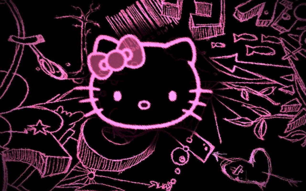 1280x800 Hello Kitty 4k Wallpaper, Desktop