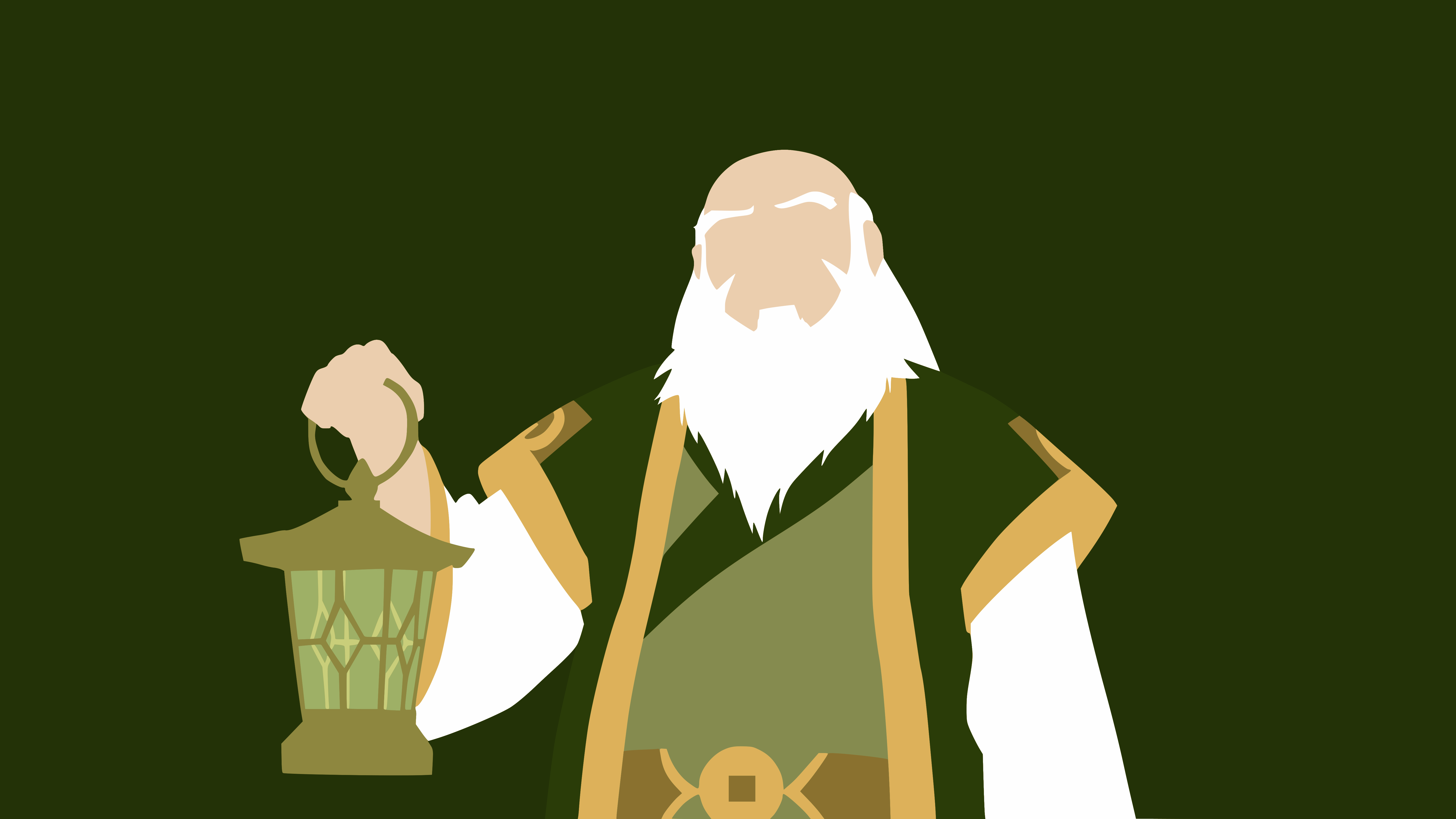 6120x3440 Iroh White Lotus Wallpaper, Desktop