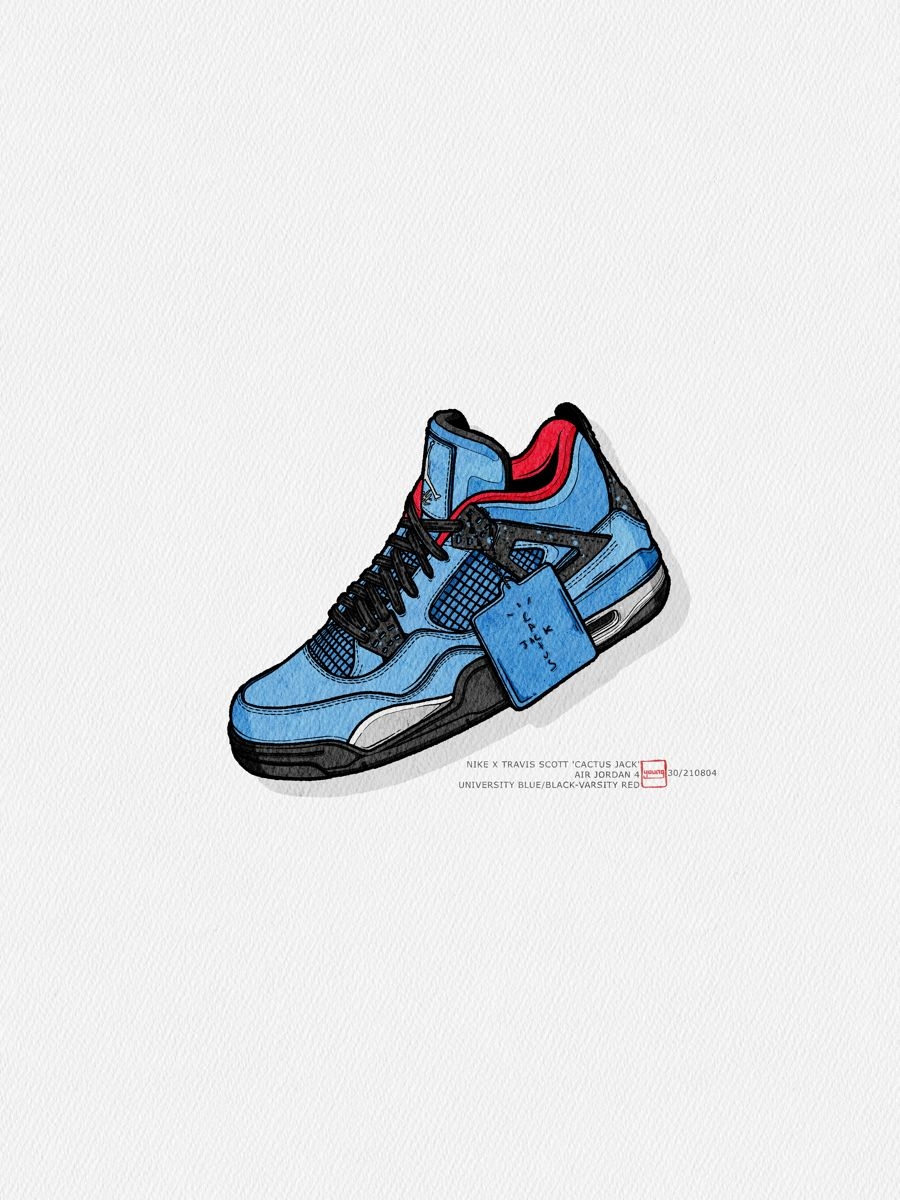 900x1200 NIKE X TRAVIS SCOTT 'CACTUS JACK' AIR JORDAN 4. Nike x travis scott, Shoes vector, Travis scott cactus jack, Phone