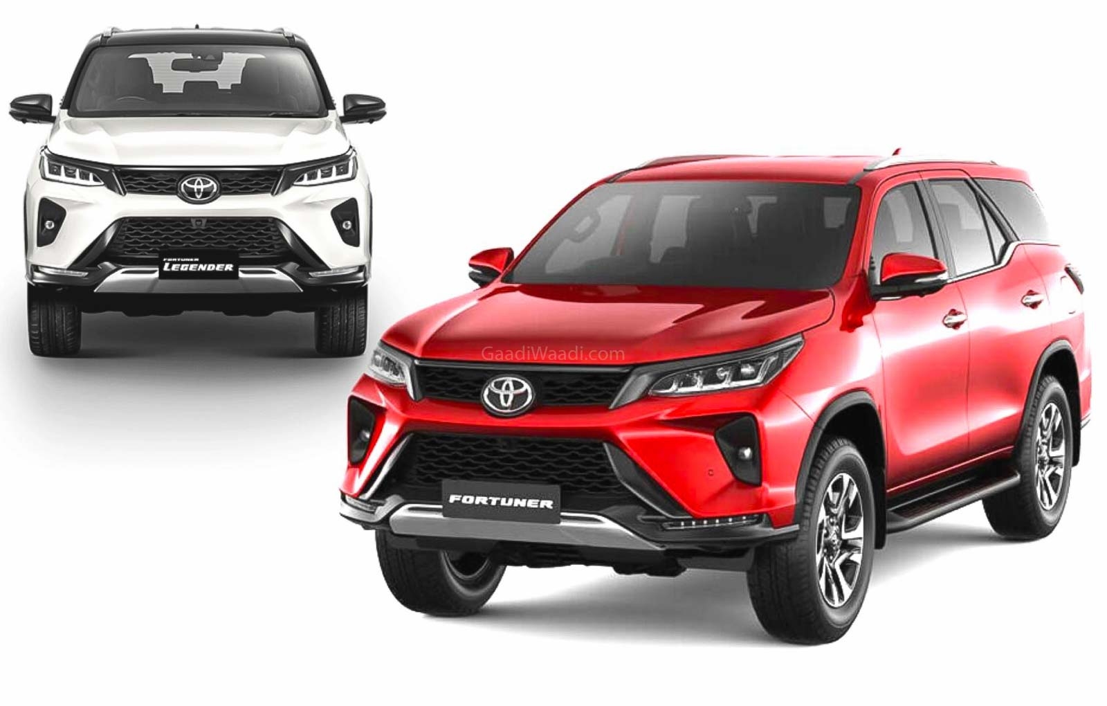 1600x1020 Toyota Fortuner Legender vs Standard Fortuner Facelift, Desktop