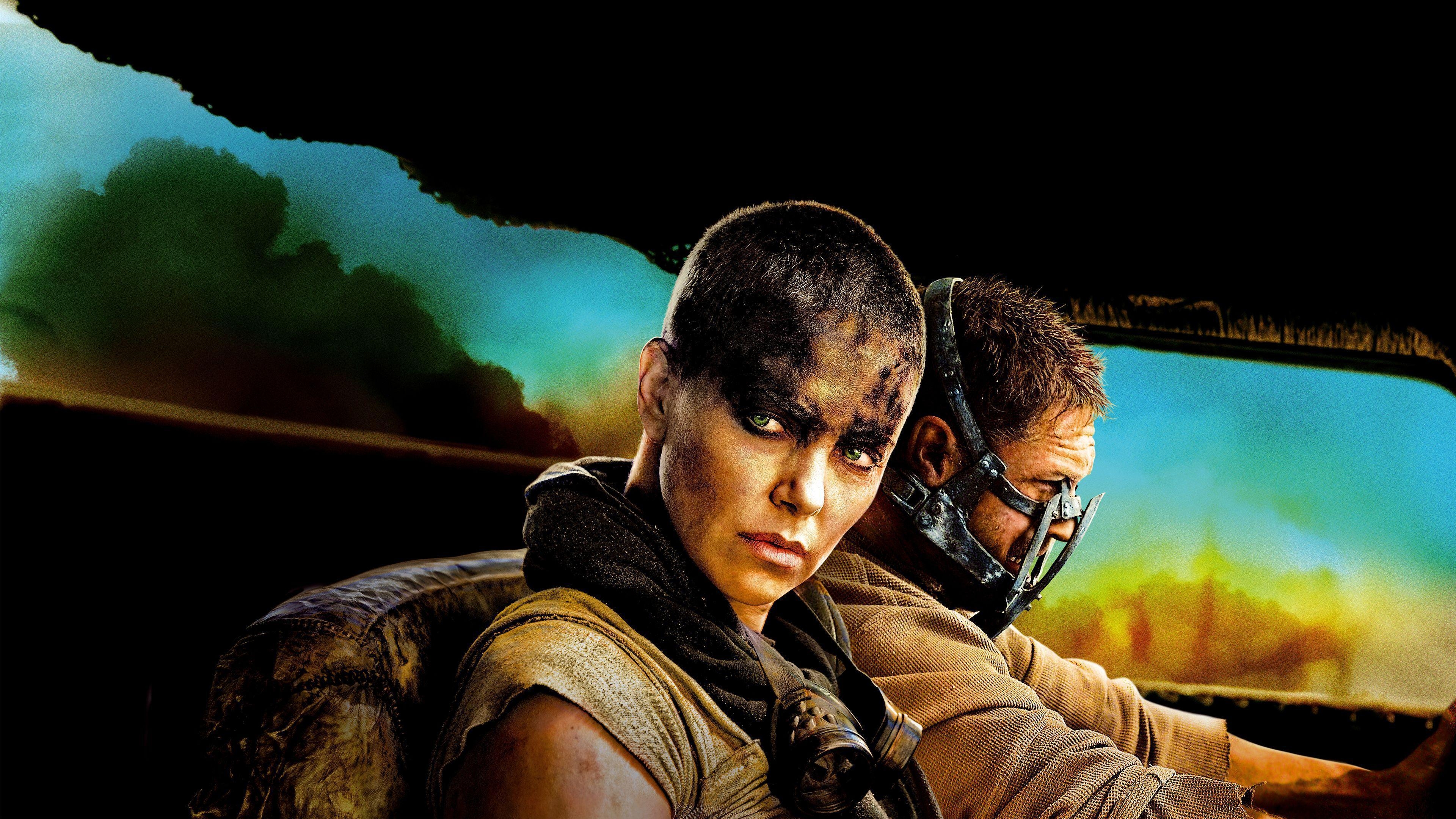 3840x2160 Charlize Theron Mad Max Fury Road Wallpaper, Desktop