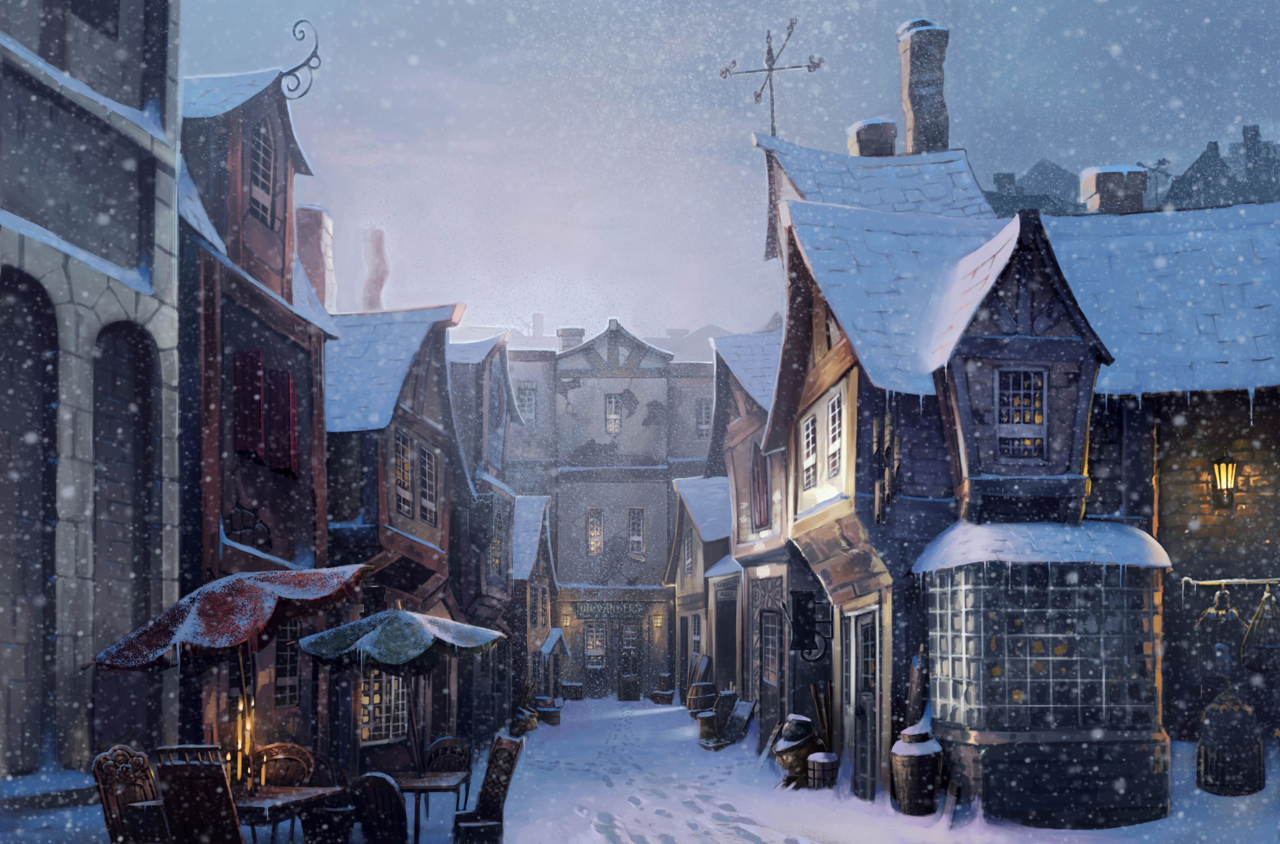 4120x2720 Harry Potter Winter Wallpaper, Desktop