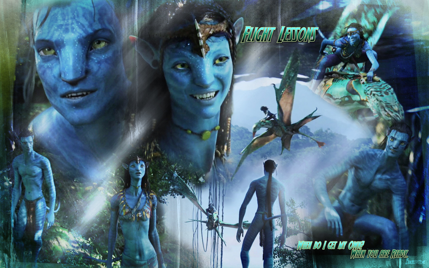 1440x900 Neytiri and Jake Sully And Neytiri Wallpaper, Desktop