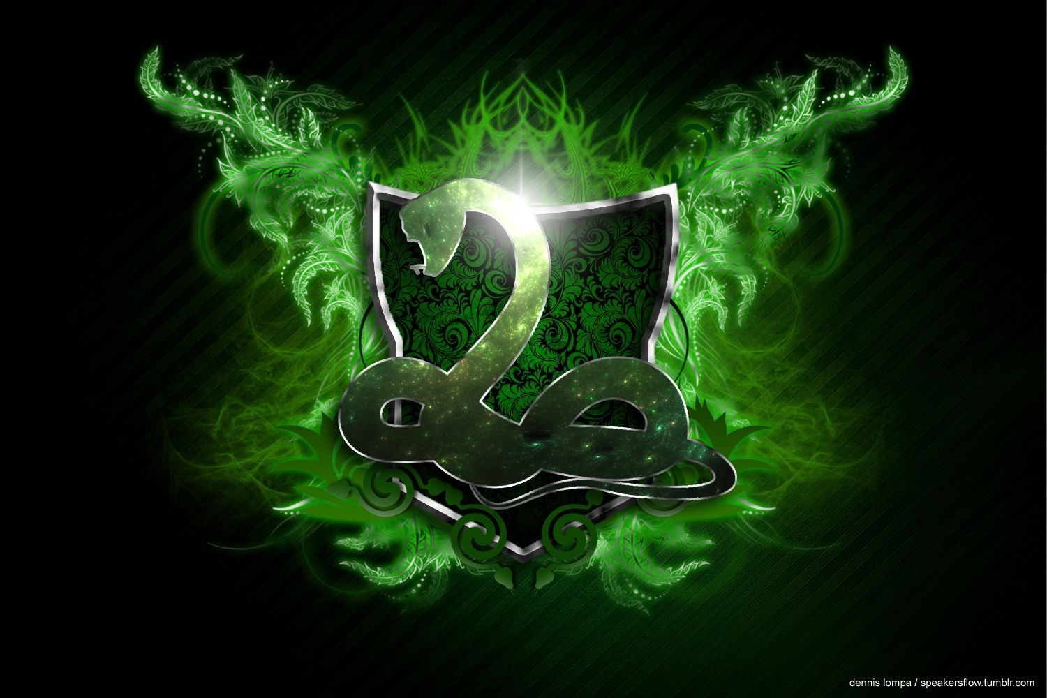 1500x1000 Slytherin Screensaver, Desktop