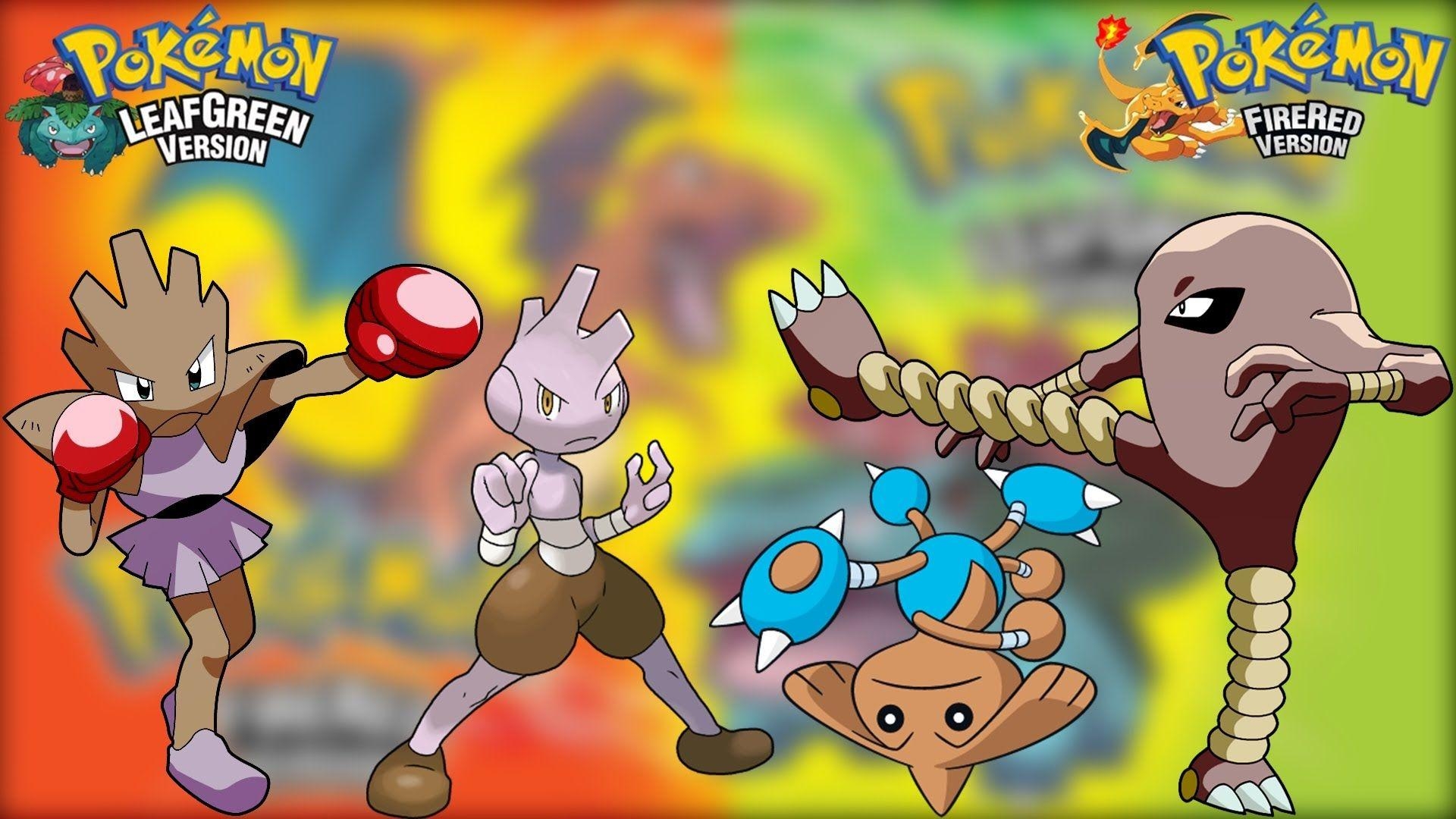 1920x1080 FIRE RED & LEAF GREEN HITMONCHAN LEE TOP TYROGUE! GBA, Desktop