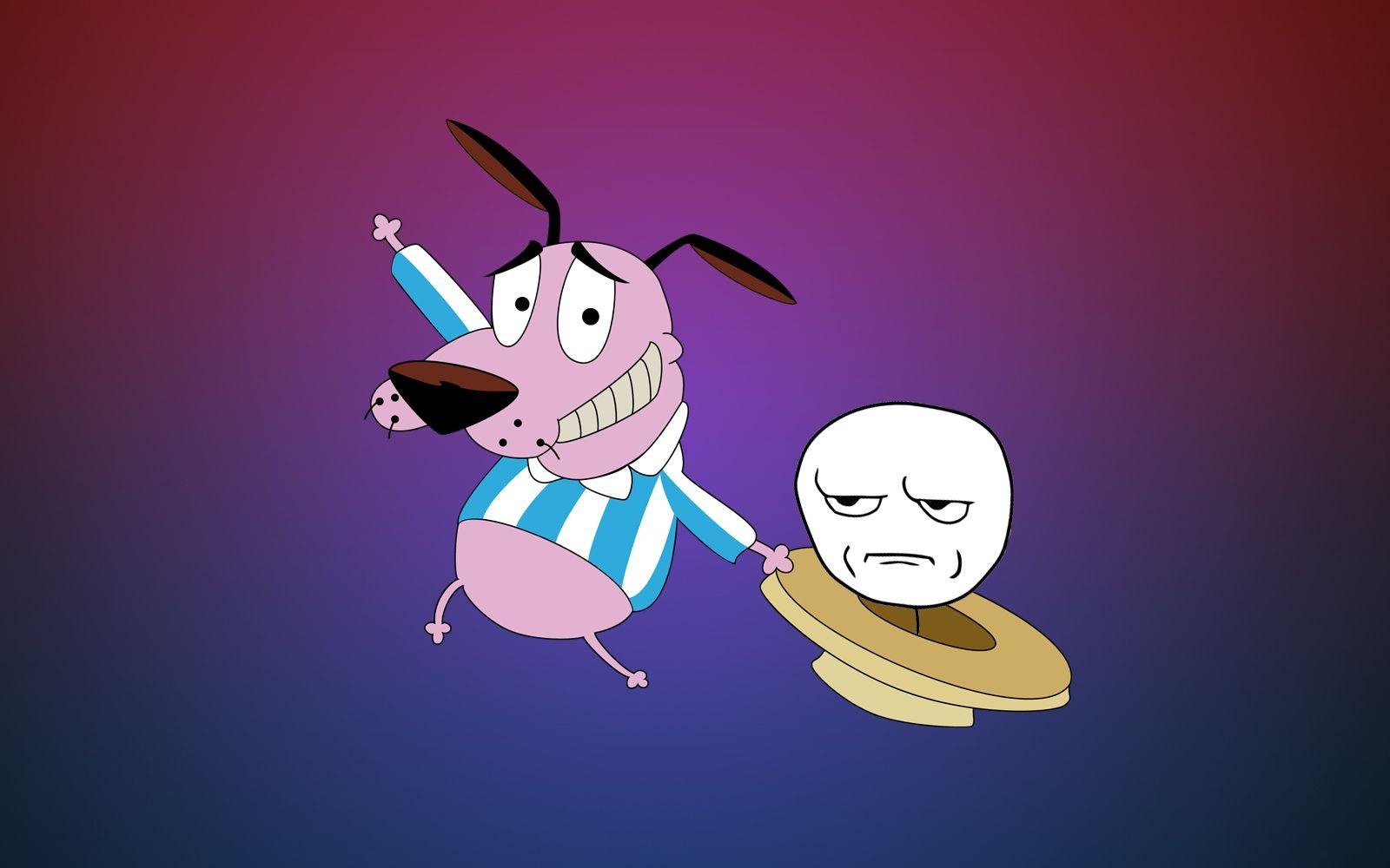 1600x1000 Courage the Cowardly Dog. HD Wallpaper (High Definition). Free, Desktop