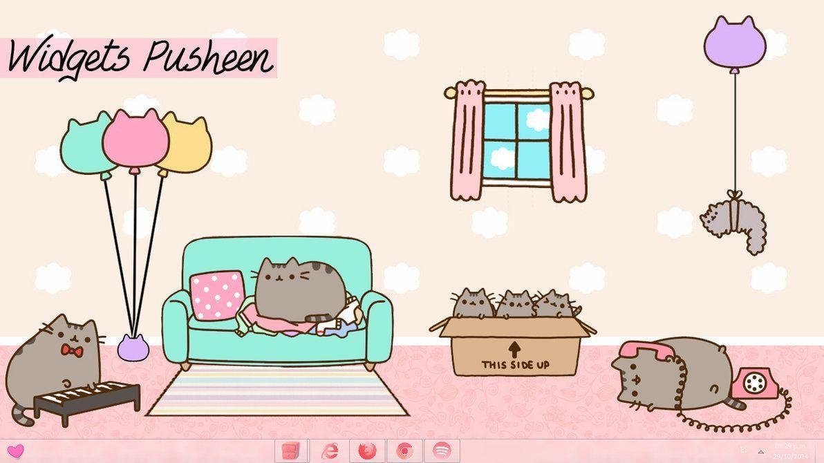 1200x670 Parties, Birthday parties and Pusheen birthday, Desktop