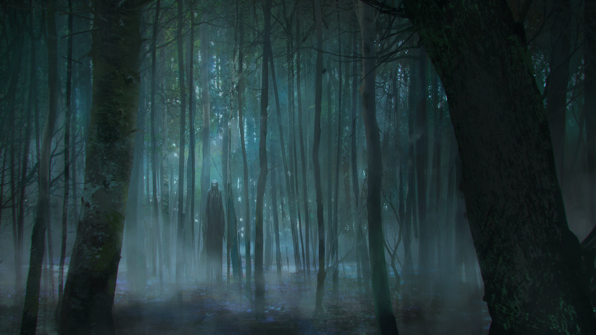 1920x1080 Scary Forest Encounters, Desktop