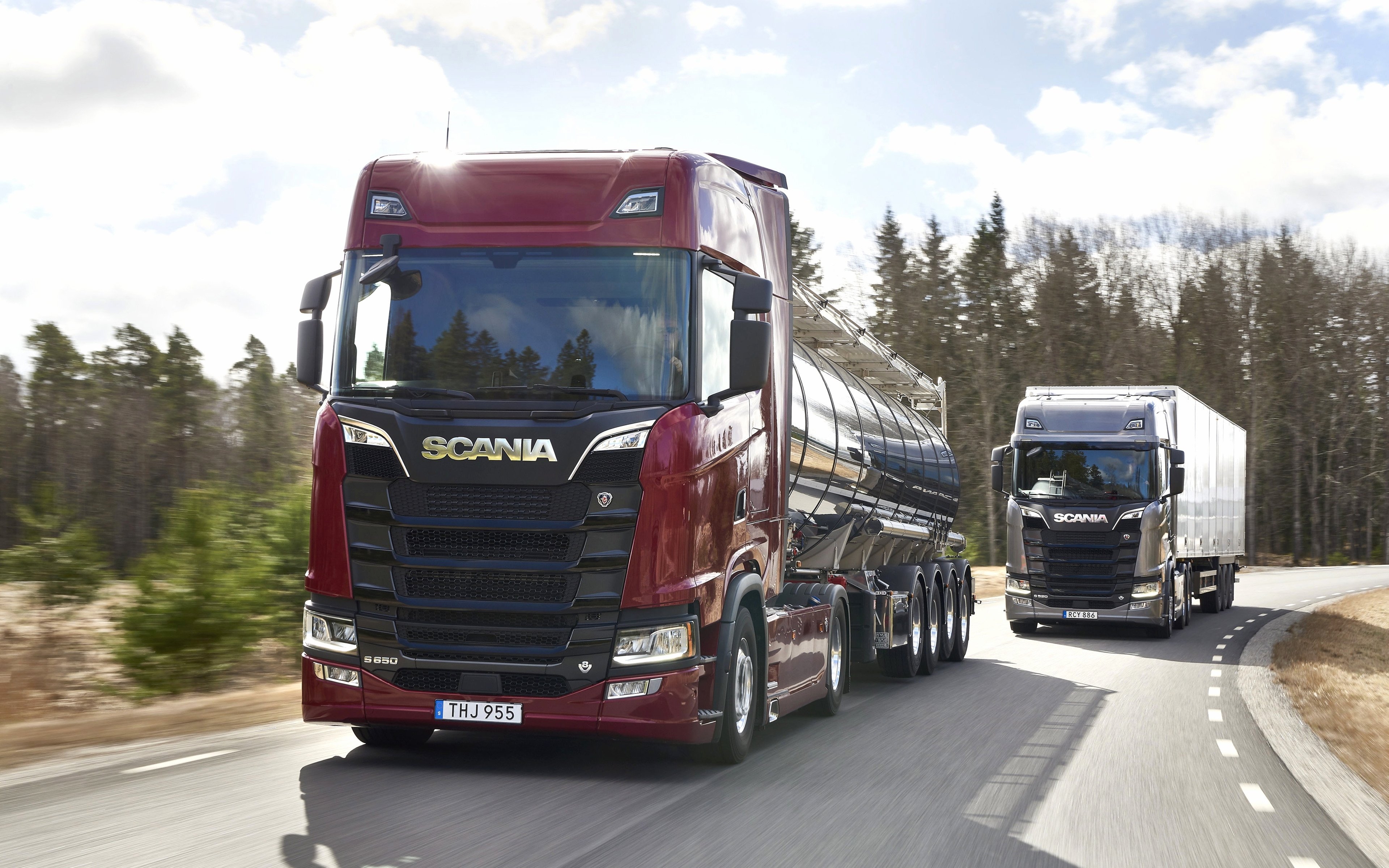 3840x2400 Download wallpaper Scania S LKW, v new trucks, Desktop