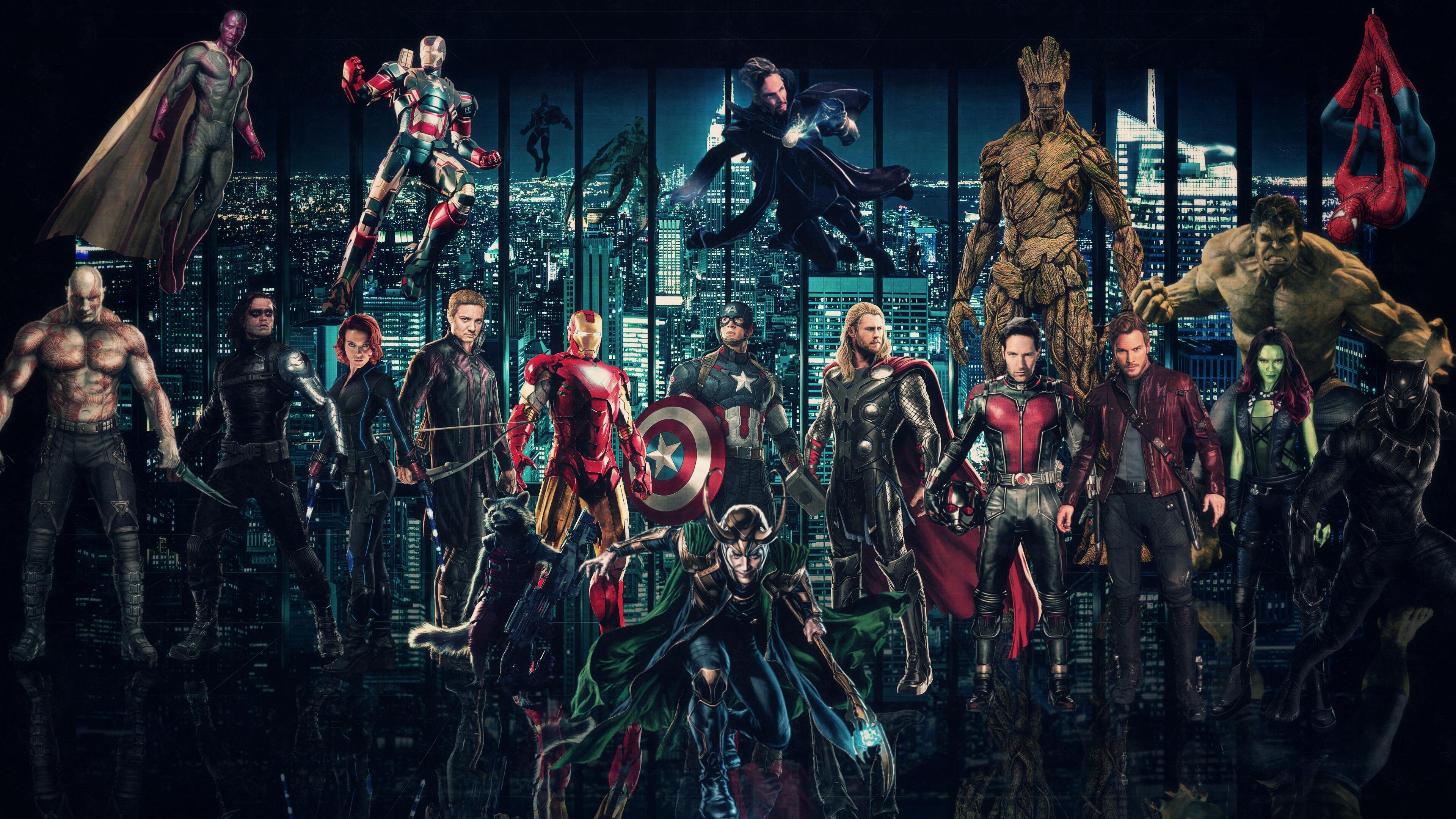 3840x2160 Free Marvel Universe Wallpaper Desktop at Movies Monodomo, Desktop