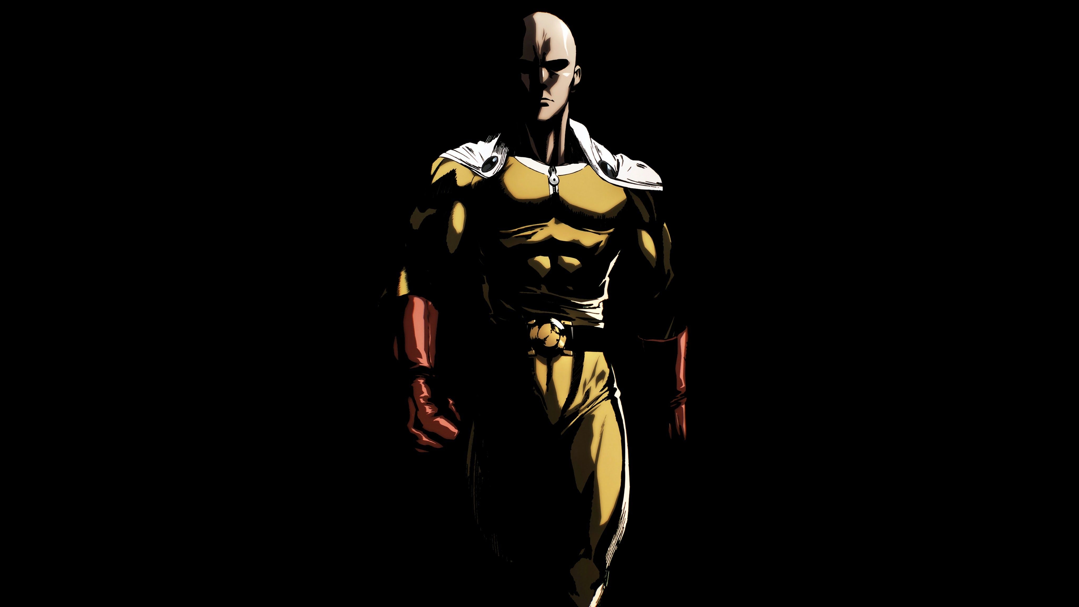 4100x2310 Saitama One Punch Man 4K Wallpaper, Desktop