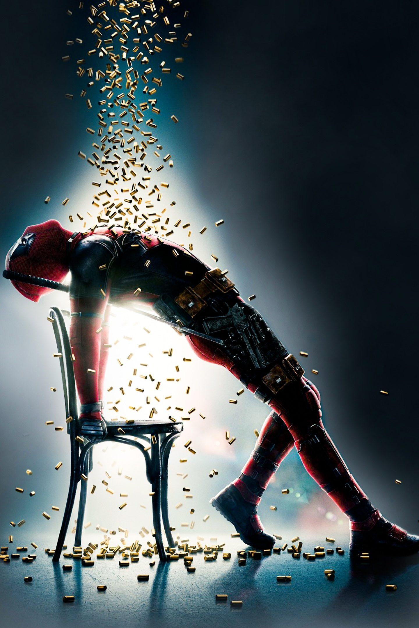 1440x2160 Deadpool 2 Movie Bullet Poster 4K Wallpaper, Phone