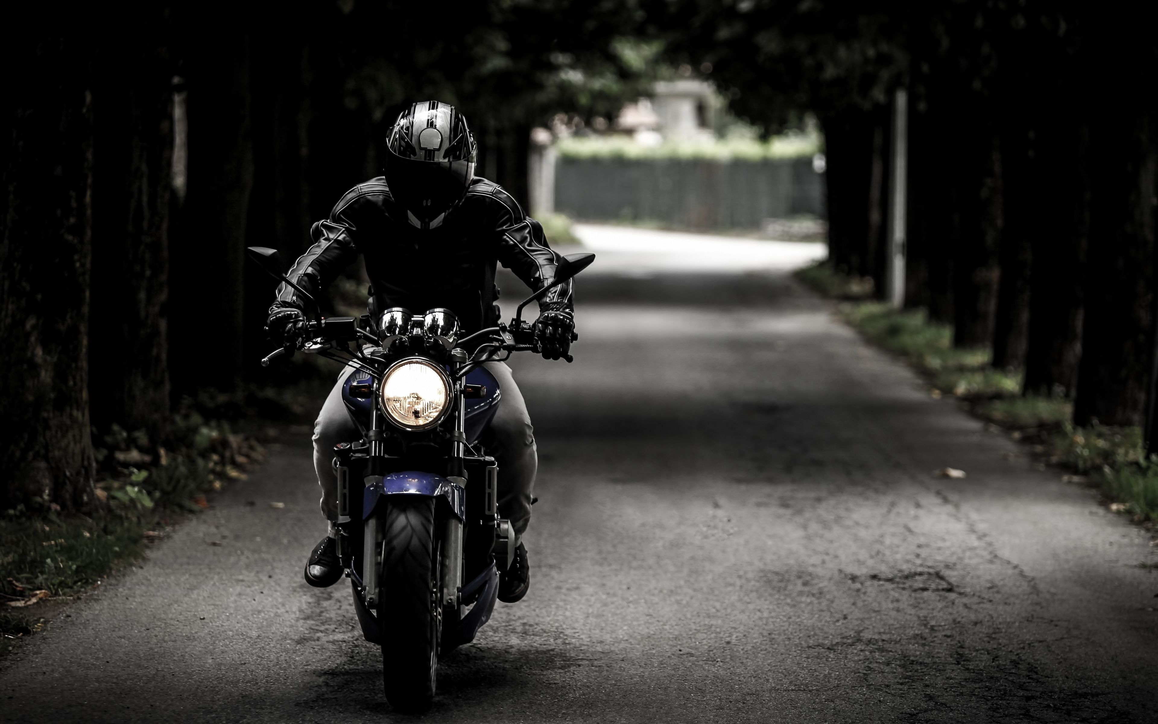 3840x2400 Biker Wallpaper, Desktop