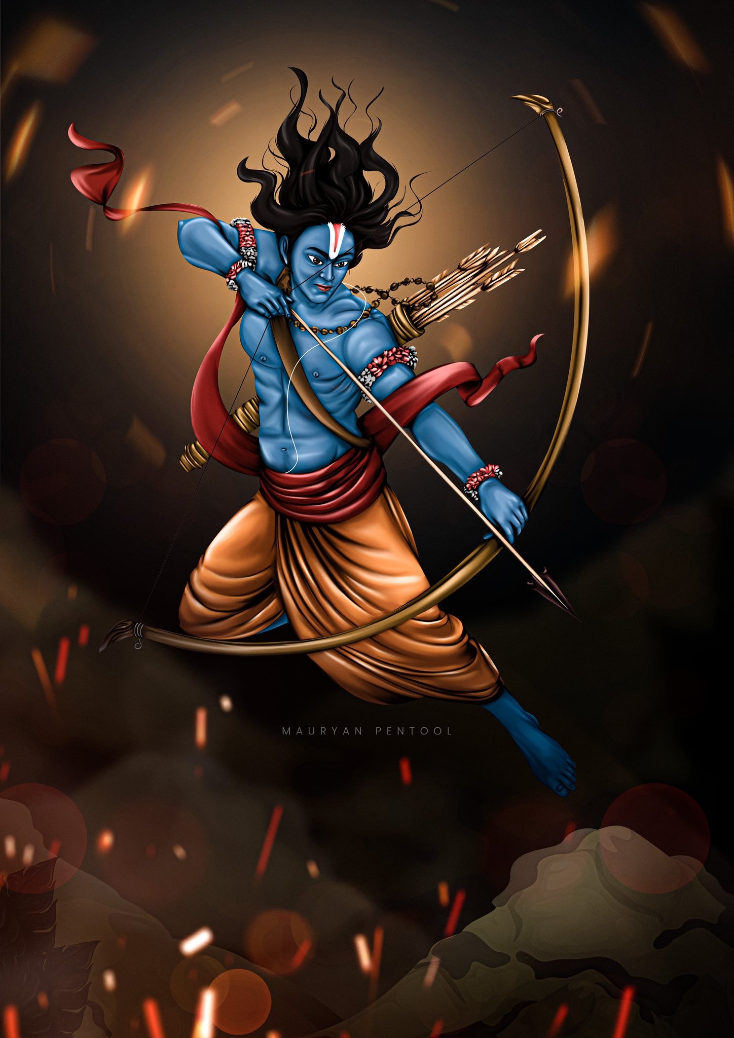 1450x2050 reply Jai Shree Ram, Phone