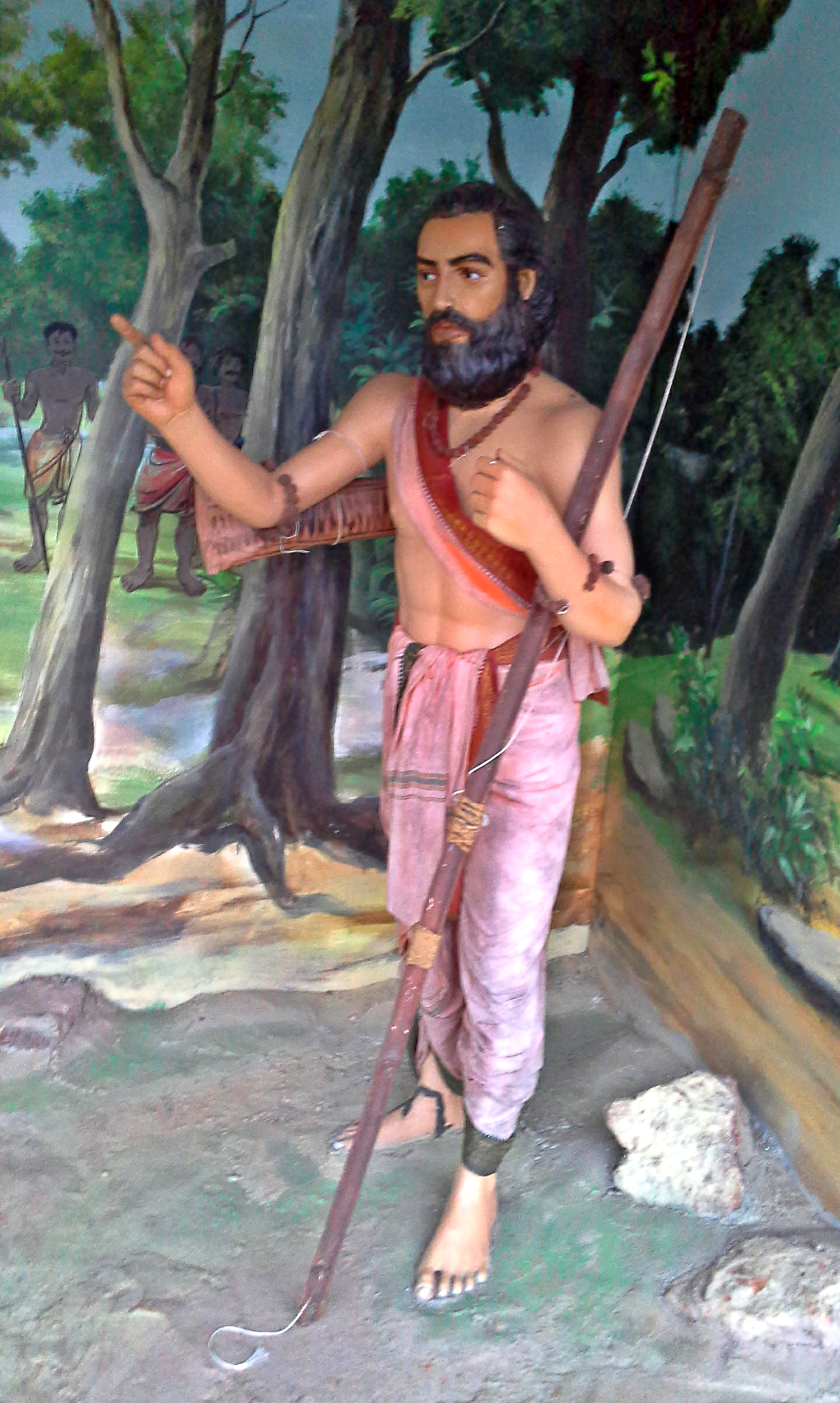 1440x2410 A replica of Alluri Sita Rama Raju at Shilparamam, Phone