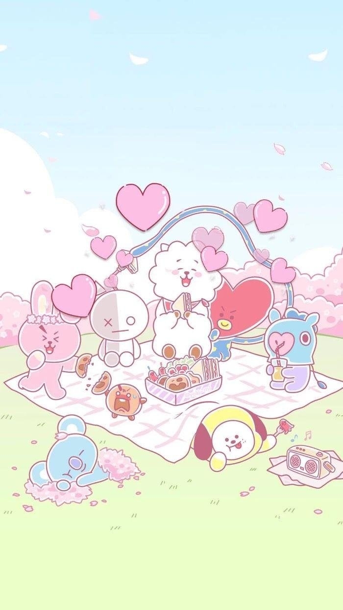 700x1250 Cute bt21 Wallpaper Download, Phone