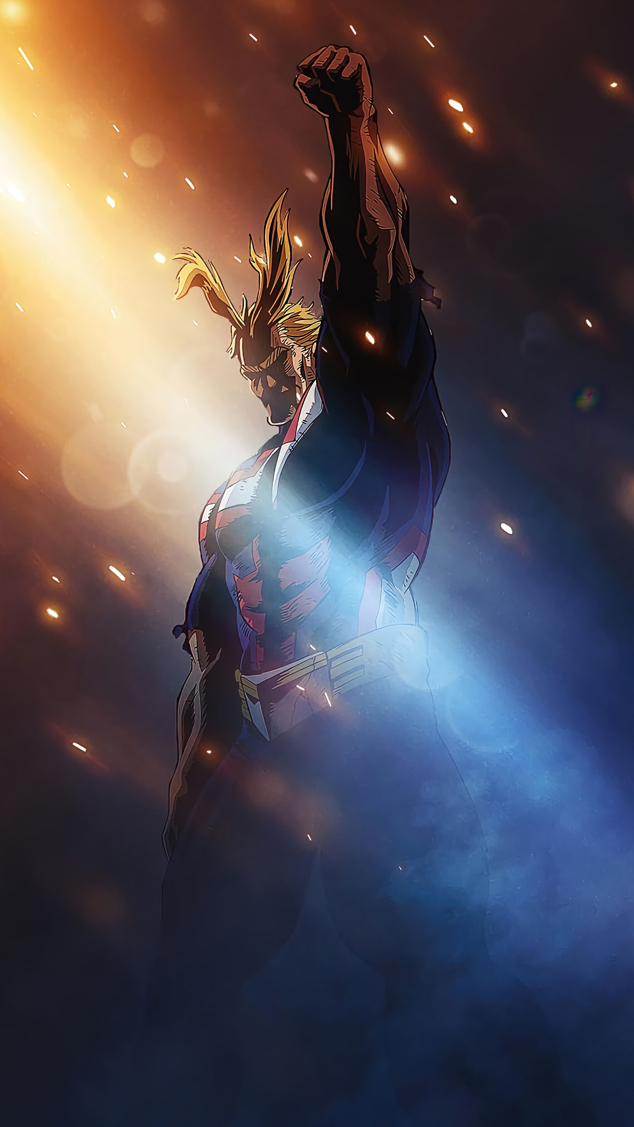 2160x3840 All Might, My Hero Academia, 4K iPhone 6s, 6 HD Wallpaper, Image, Background, Photo and Picture. Mocah.org HD Wallpaper, Phone