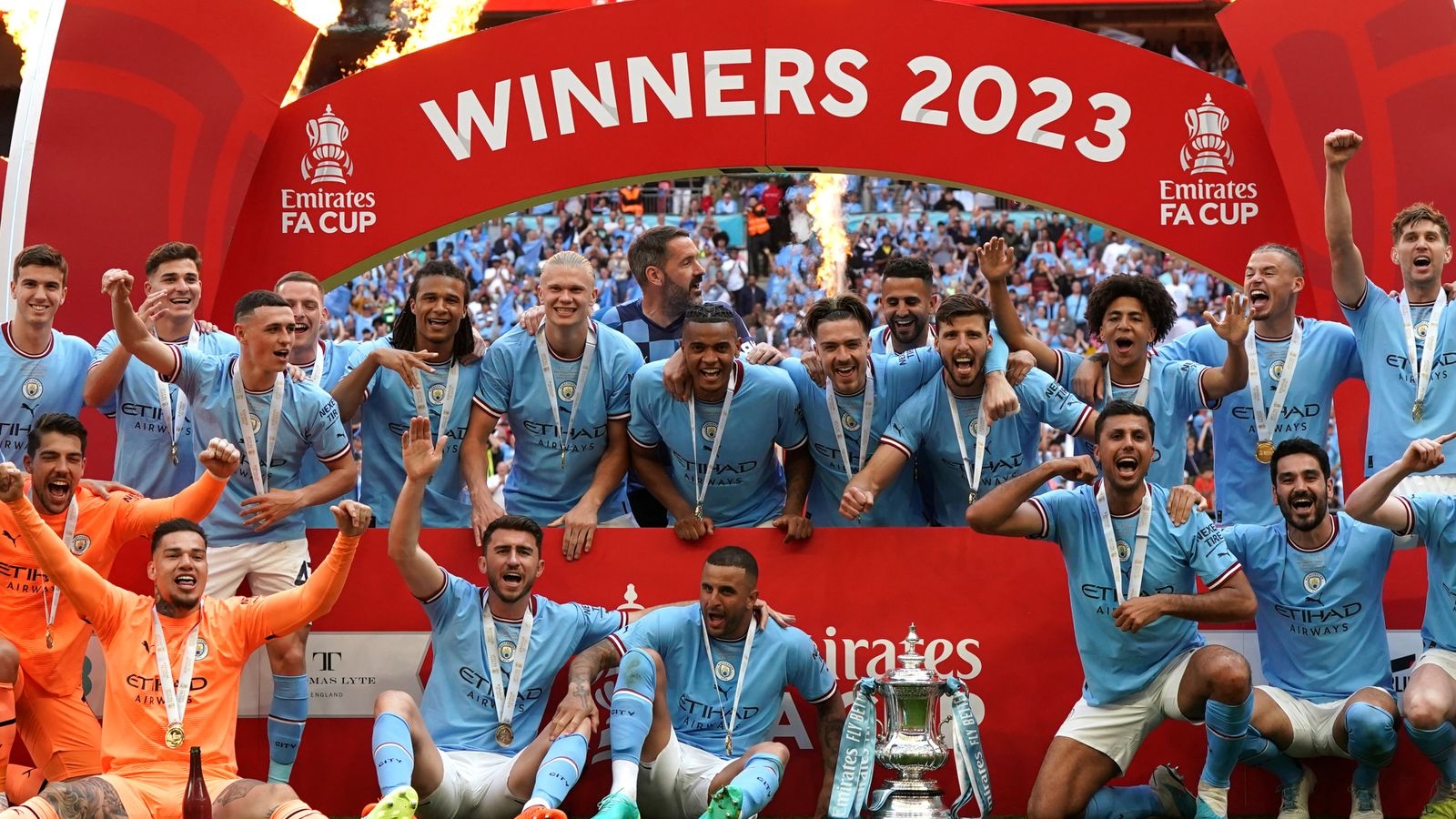 1600x900 Manchester City beat Manchester United to lift FA Cup and close in on historic Treble, Desktop