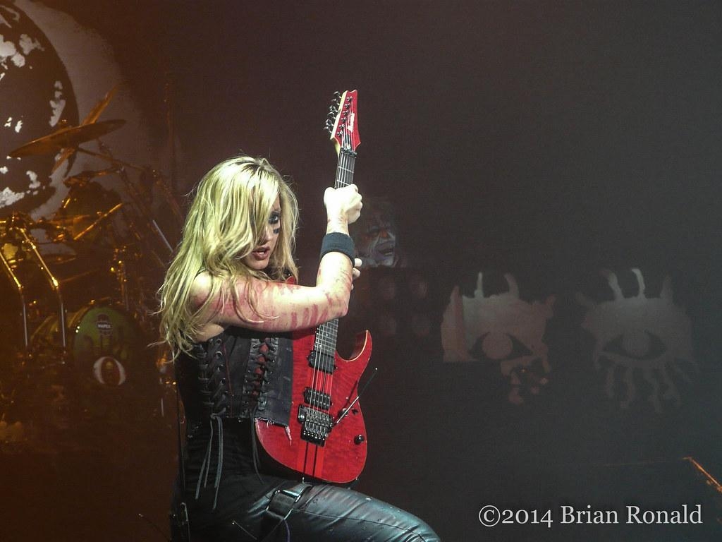 1030x770 Nita Strauss W Alice Cooper. Had The Pleasure Of Seeing Ali, Desktop