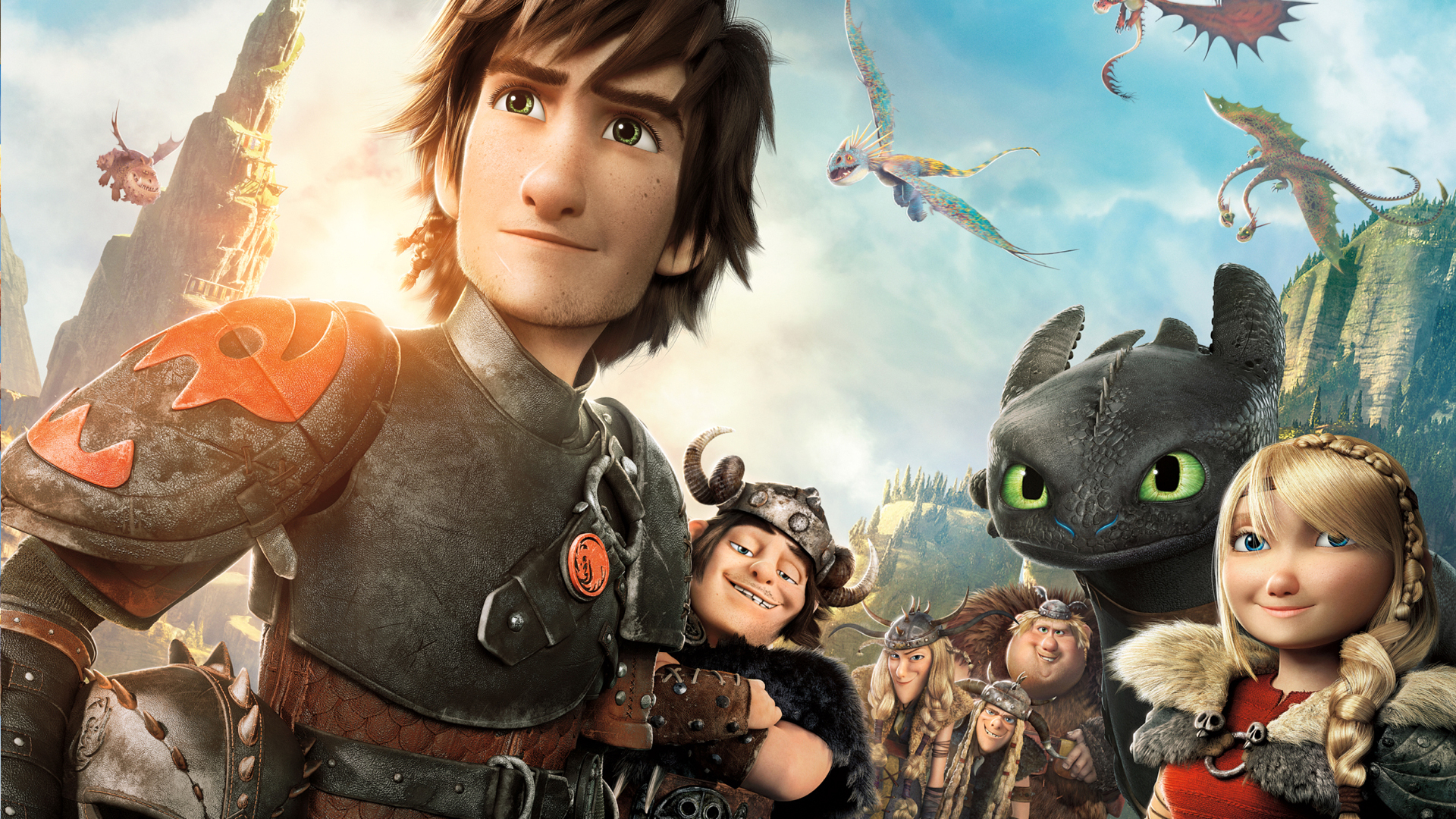 1920x1080 How to Train Your Dragon 2014 3D Animation Film wallpaper, Desktop