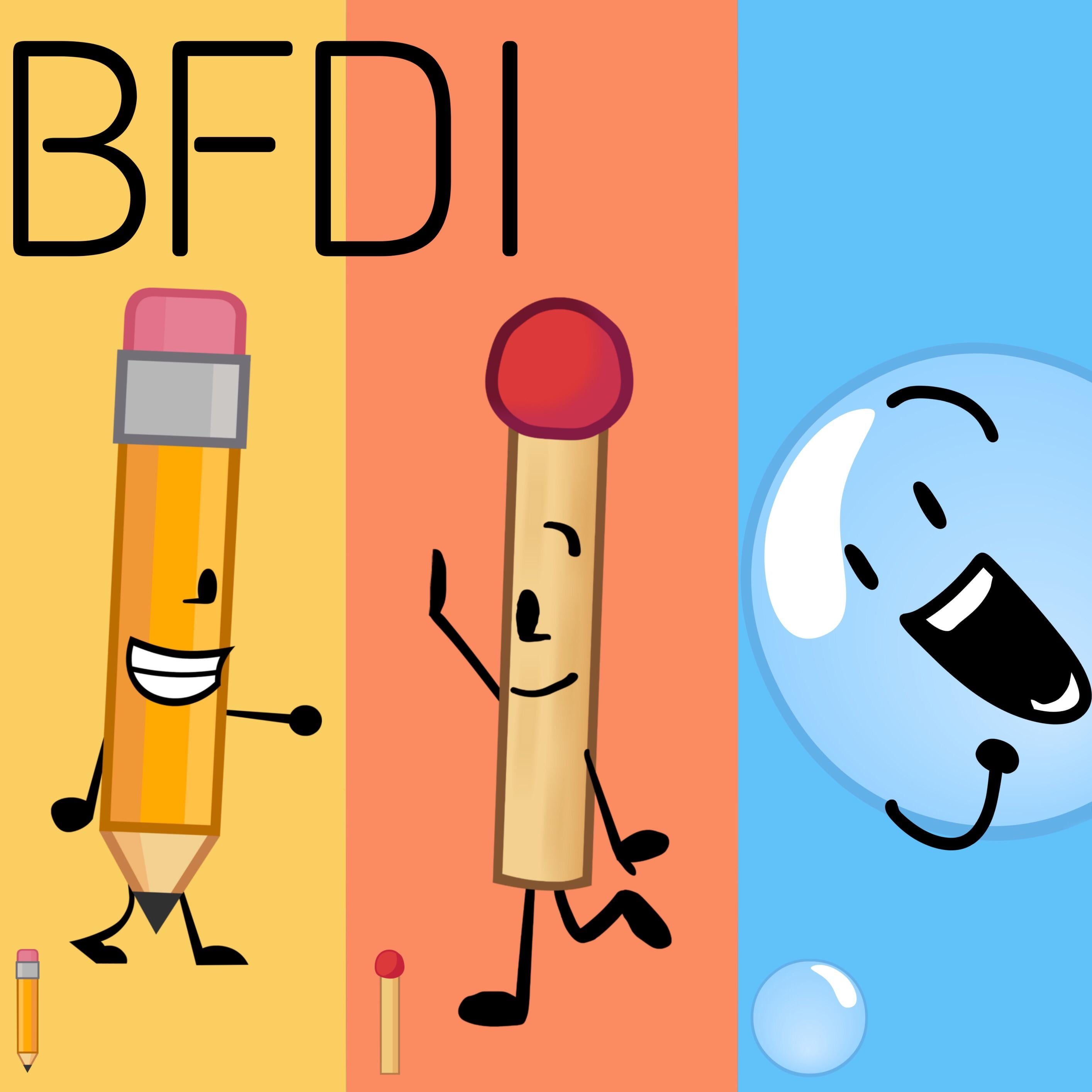 2830x2830 Here are some BFDI wallpaper I made, Phone