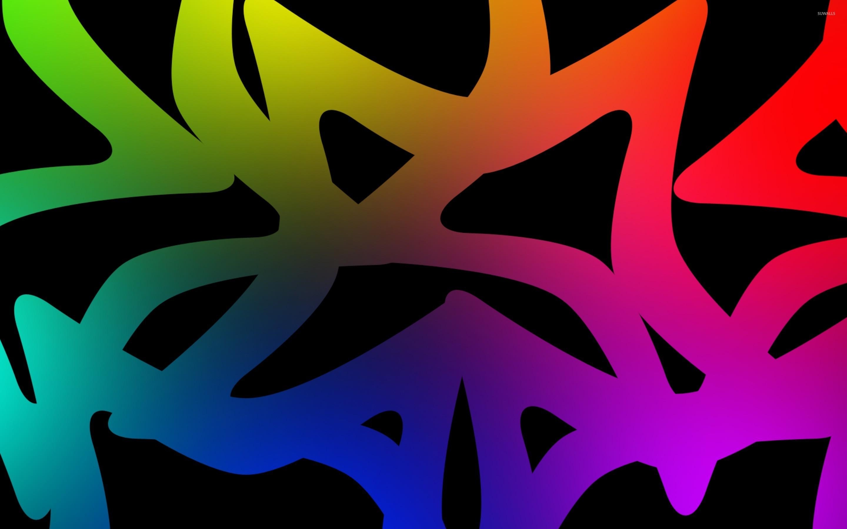 2880x1800 Neon shapes [2] wallpaper, Desktop