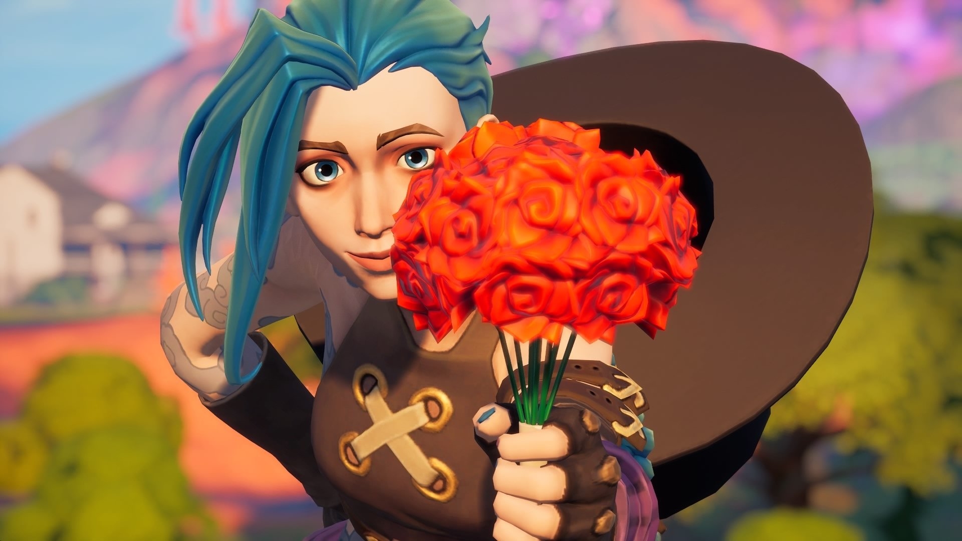 1920x1080 Arcane Jinx Fortnite wallpaper, Desktop