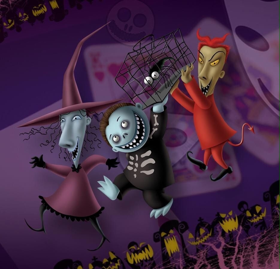 940x900 Lock Shock & Barrel. Nightmare before christmas wallpaper, Nightmare before christmas, Christmas wallpaper, Desktop