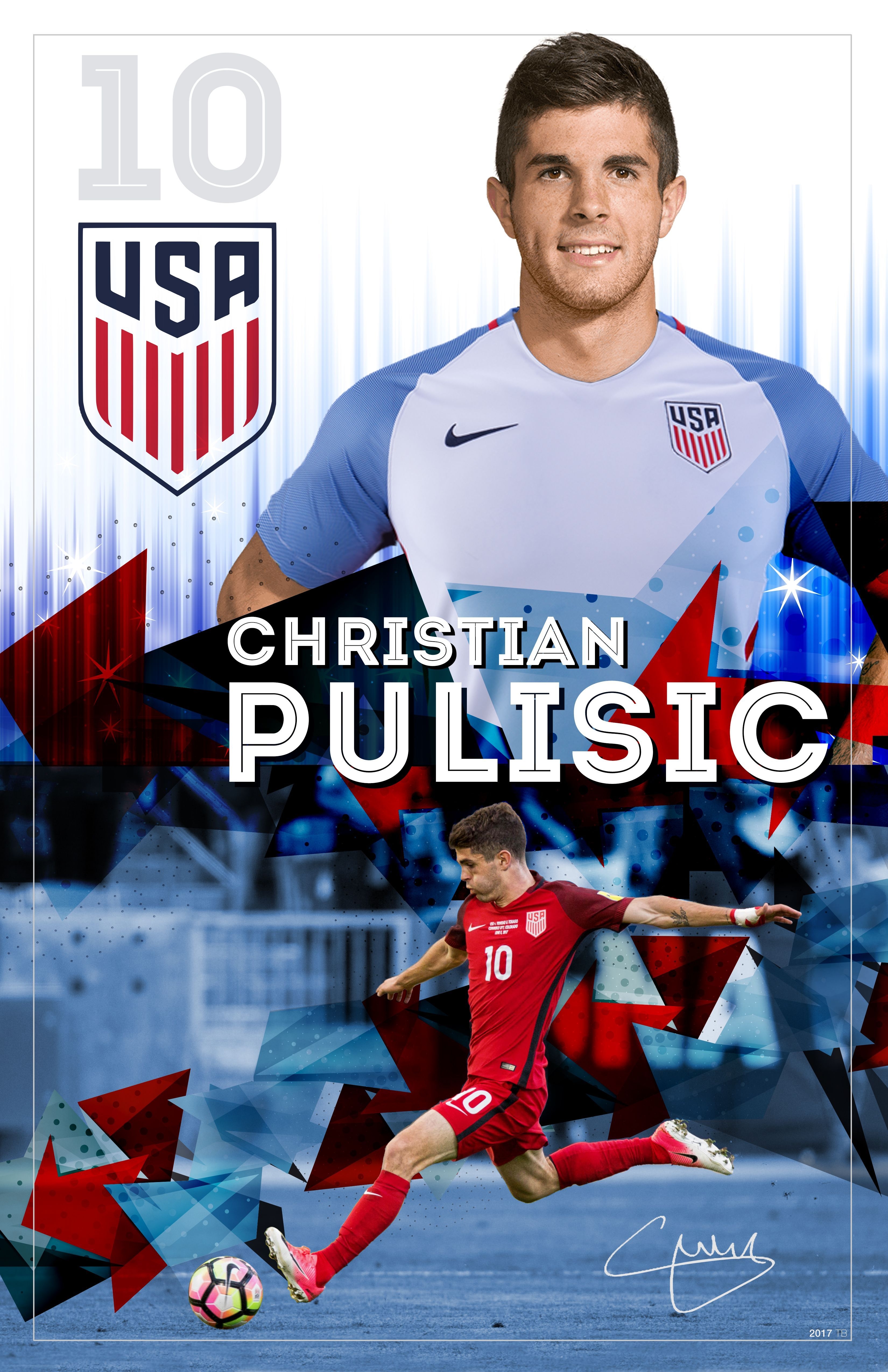 3300x5100 Christian Pulisic. Soccer Poster by TAYLOR BUCK. CREATIVE, Phone