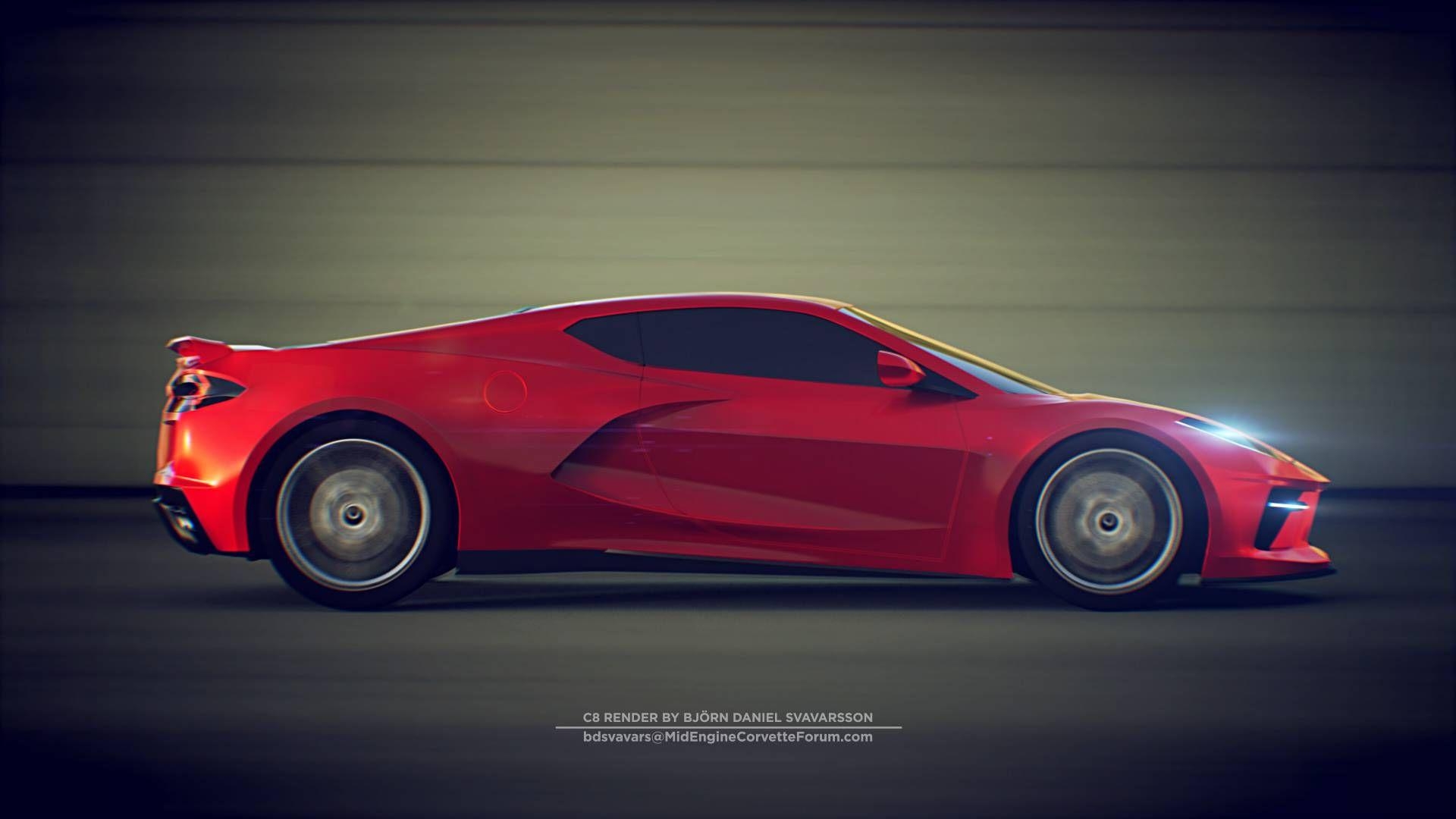 1920x1080 Corvette Said To Debut In Summer 2019 At Standalone, Desktop