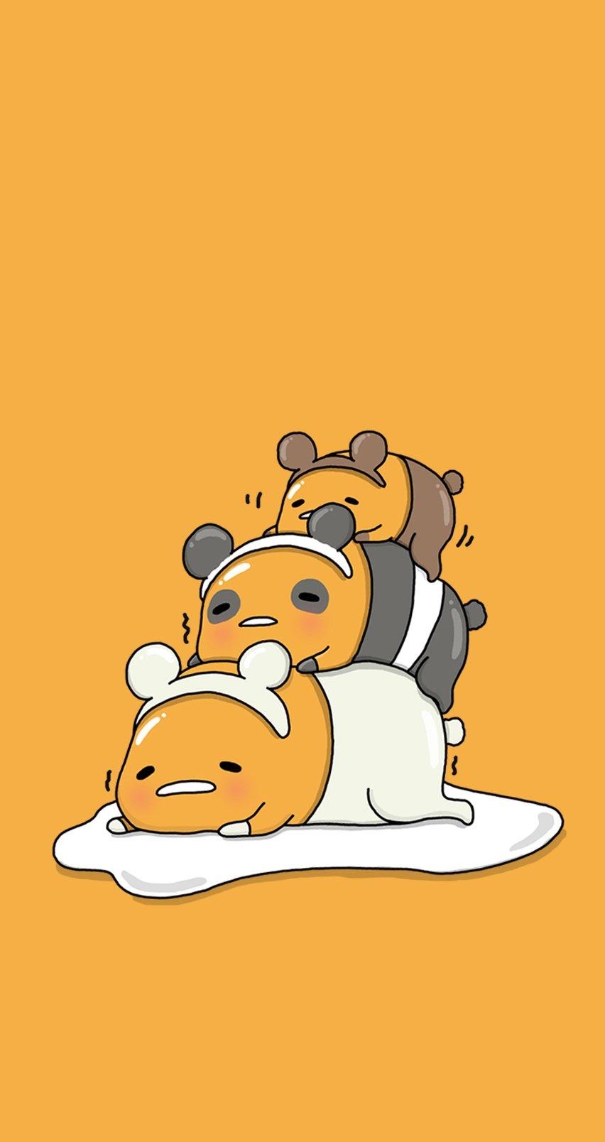 860x1610 Free download Gudetama x We Bare Bears Wallpaper oodon Tictail [] for your Desktop, Mobile & Tablet. Explore We Bare Bears Wallpaper. We Bare Bears Wallpaper, We Bare Bears, Phone