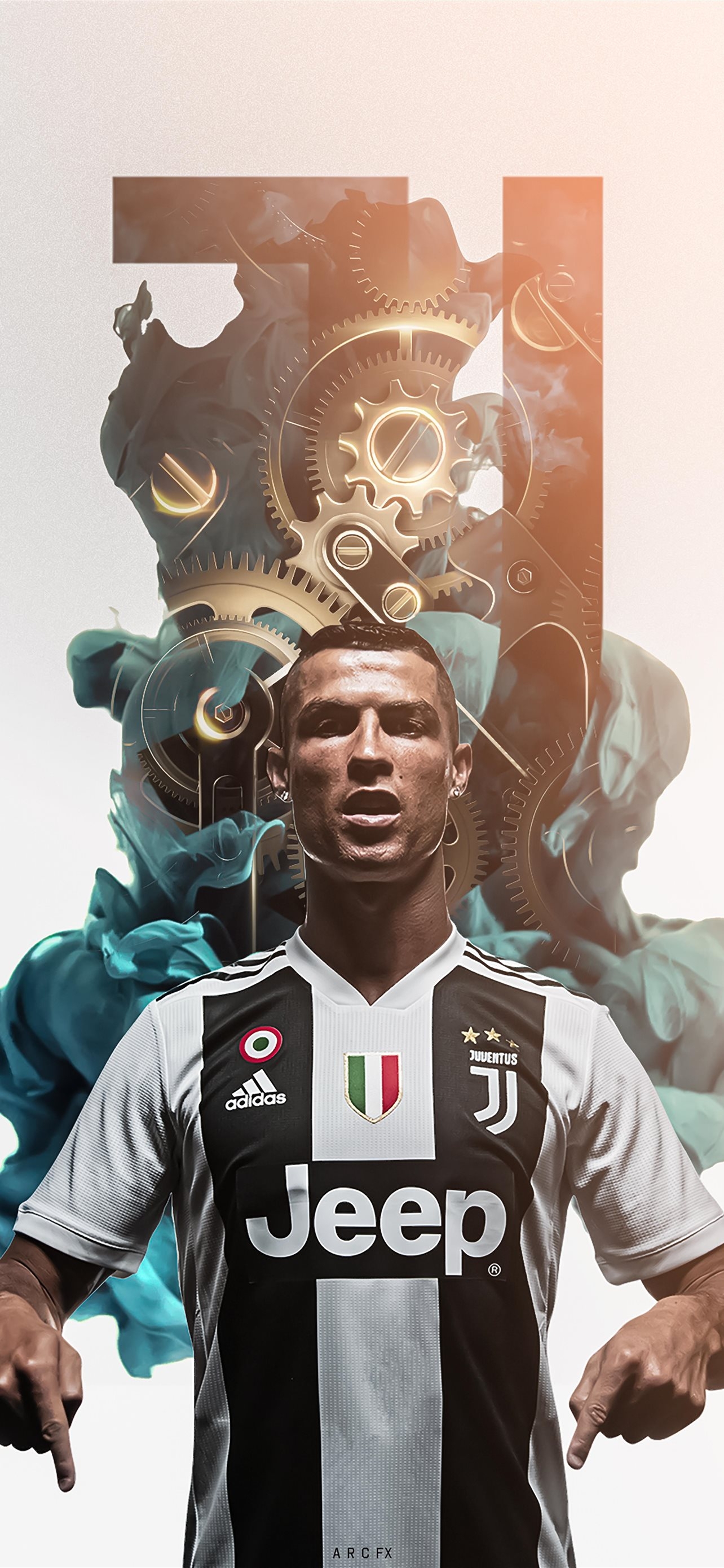 1290x2780 cristiano ronaldo juventus iPhone Wallpaper Free Download, Phone