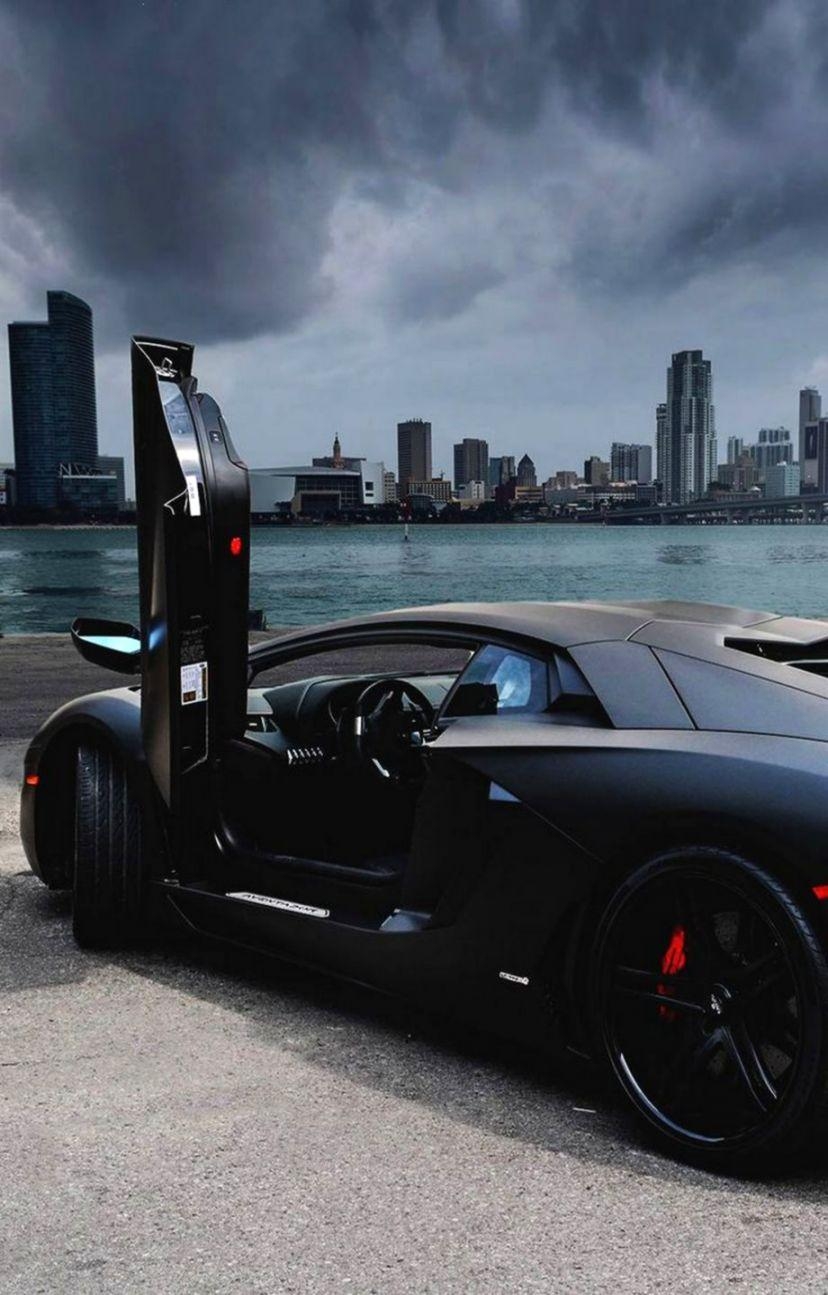 830x1300 Lamborghini Aventador Black HD Wallpaper, Phone