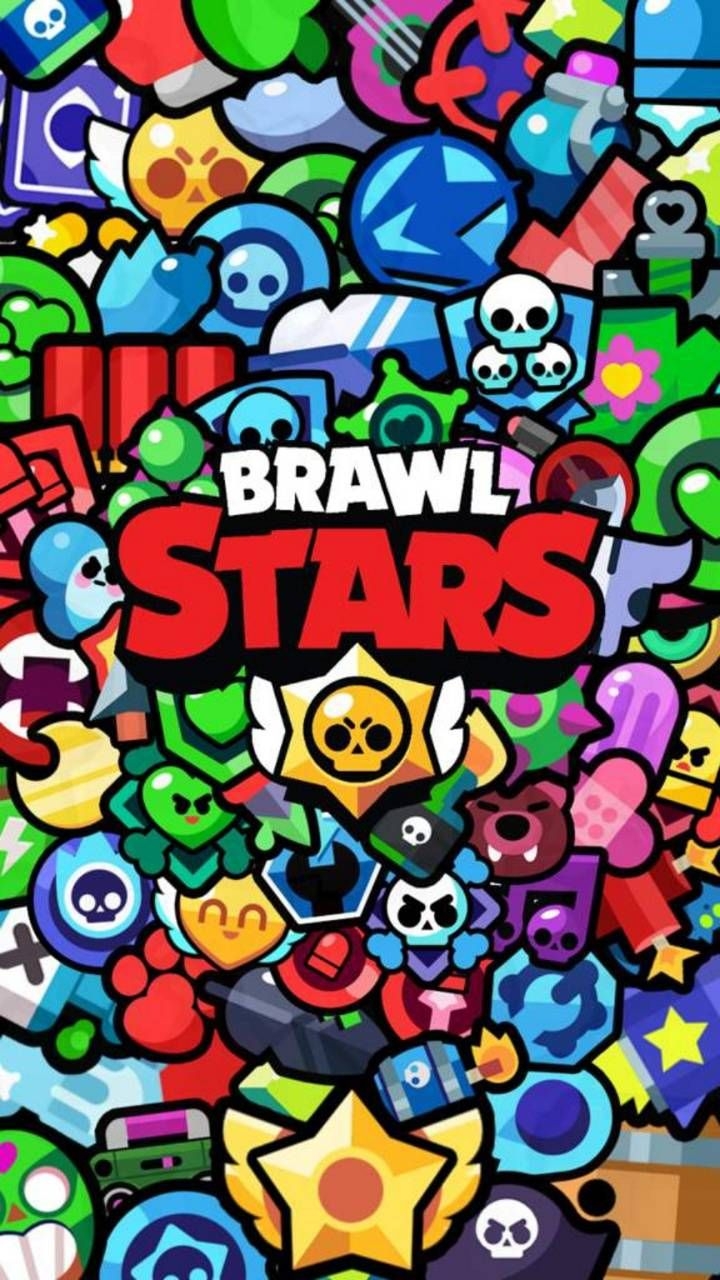 720x1280 Download Brawl Stars wallpaper by BrawlzStarz now. Browse millions of popular brawl stars Wallpaper and R. Star wallpaper, Brawl, Free gems, Phone