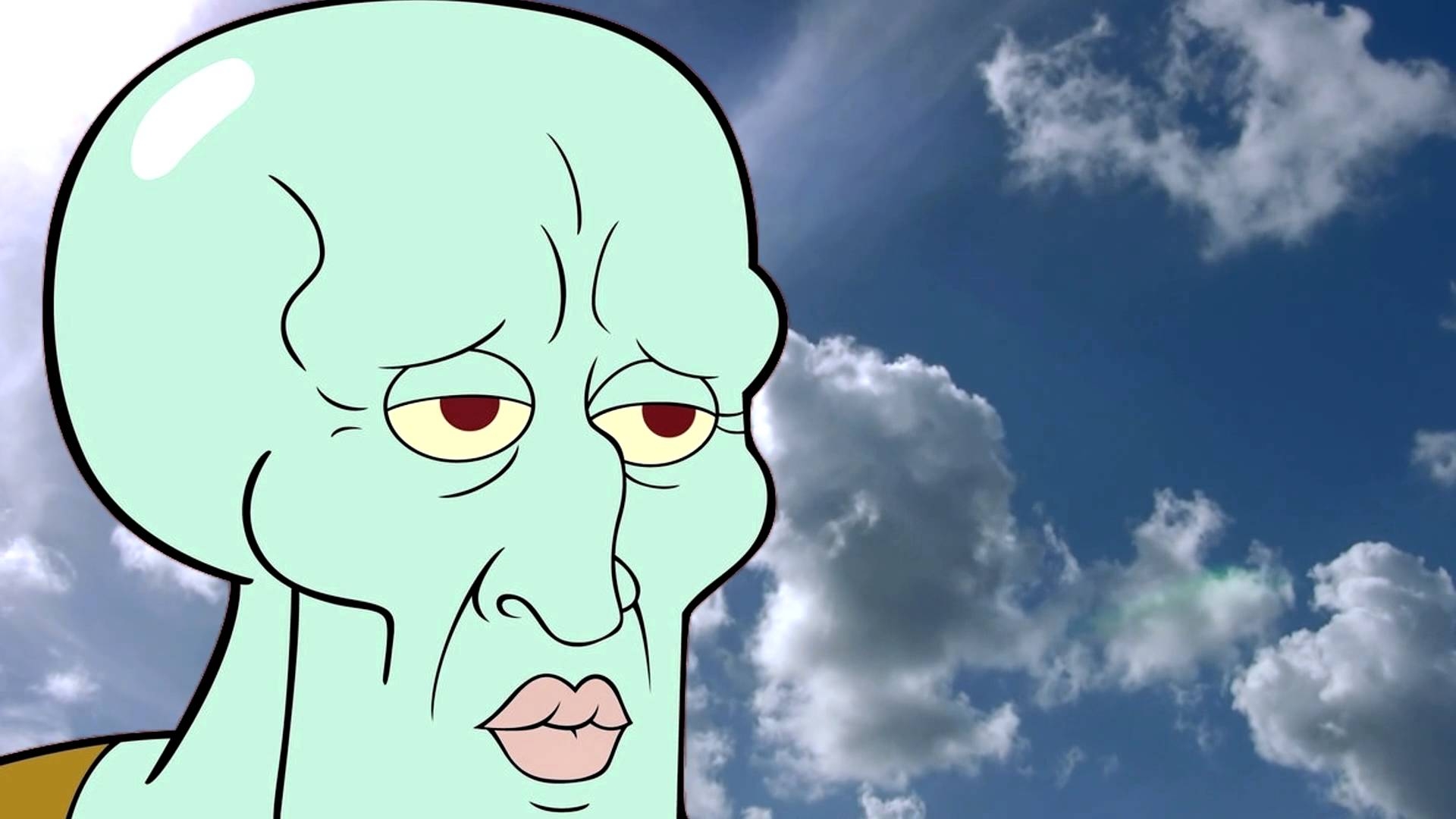 1920x1080 Handsome Squidward Wallpaper, Desktop