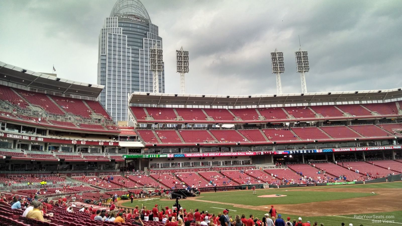 1600x900 Section 134 at Great American Ball Park, Desktop