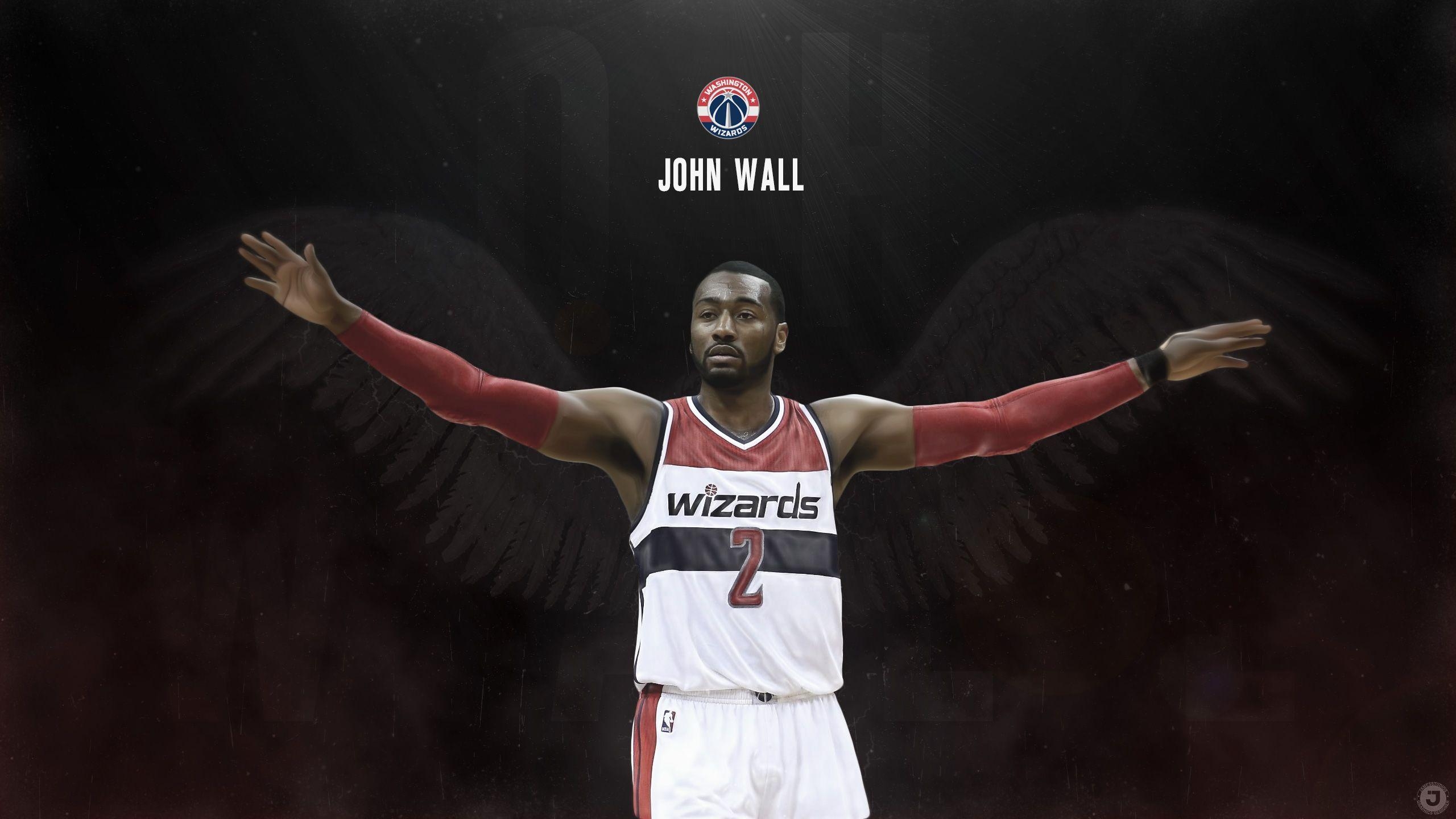 2560x1440 John Wall Wallpaper, Desktop