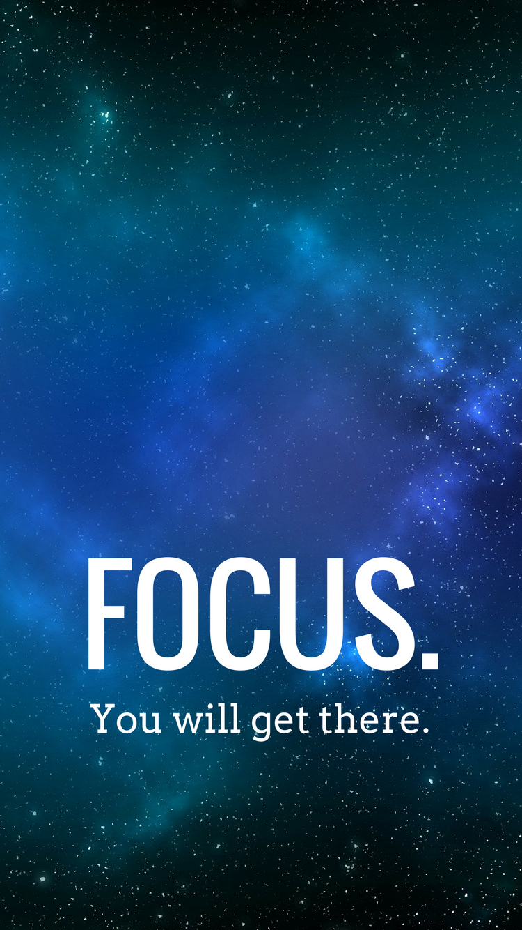 750x1340 iPhone Wallpaper Motivation Focus. You will get there. Halloween wallpaper, iPhone wallpaper, Motivational wallpaper, Phone