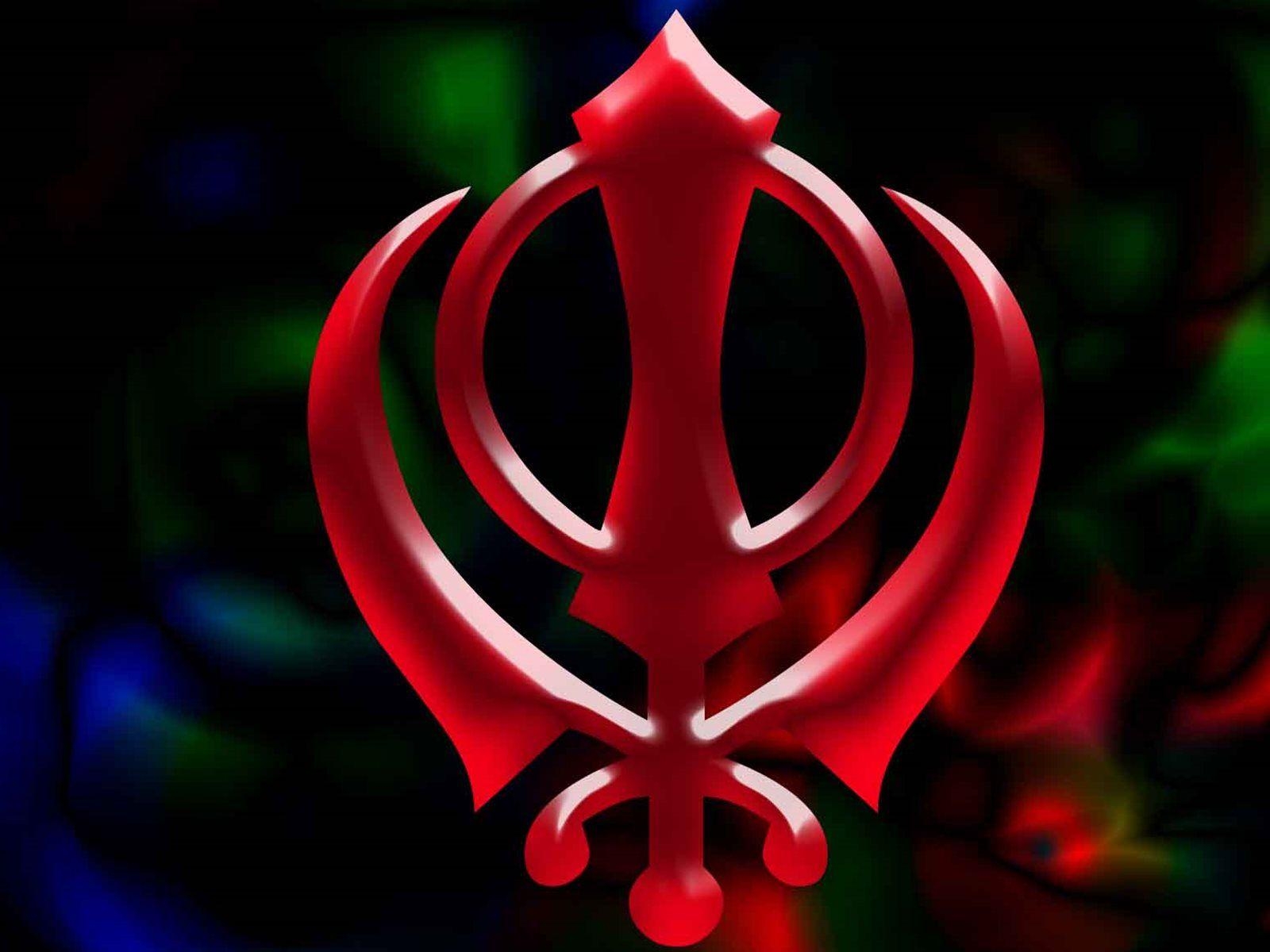 1600x1200 Sikh Beautiful Symbol Khanda Pic HD Wallpaper, Desktop