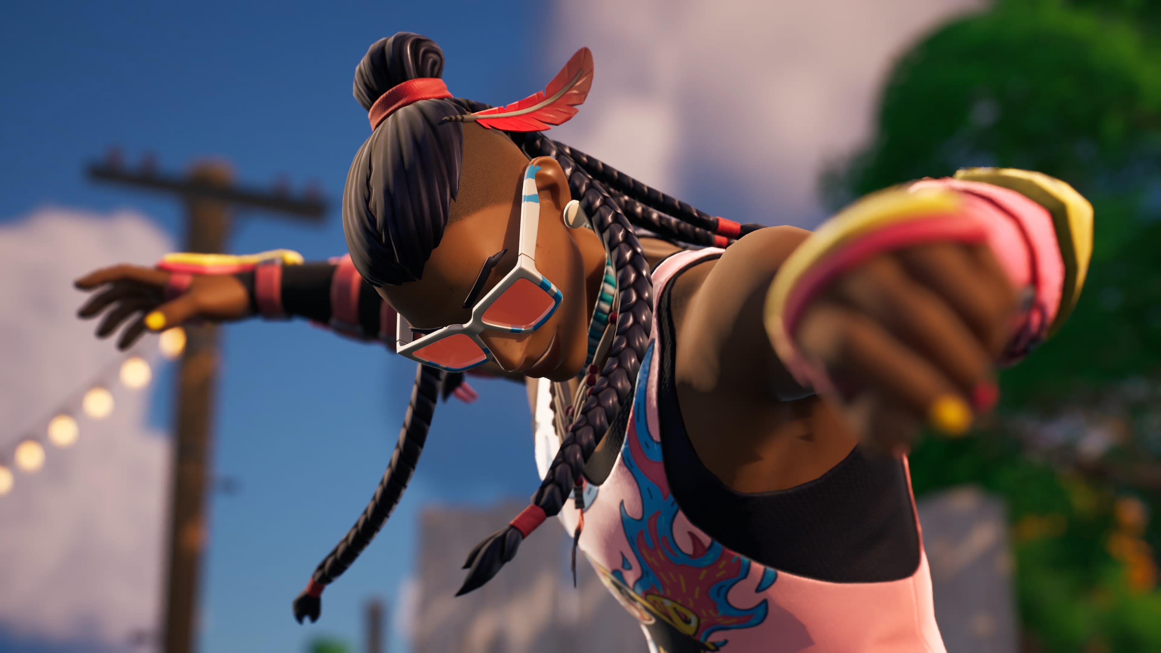 3840x2160 Massai Fortnite wallpaper, Desktop